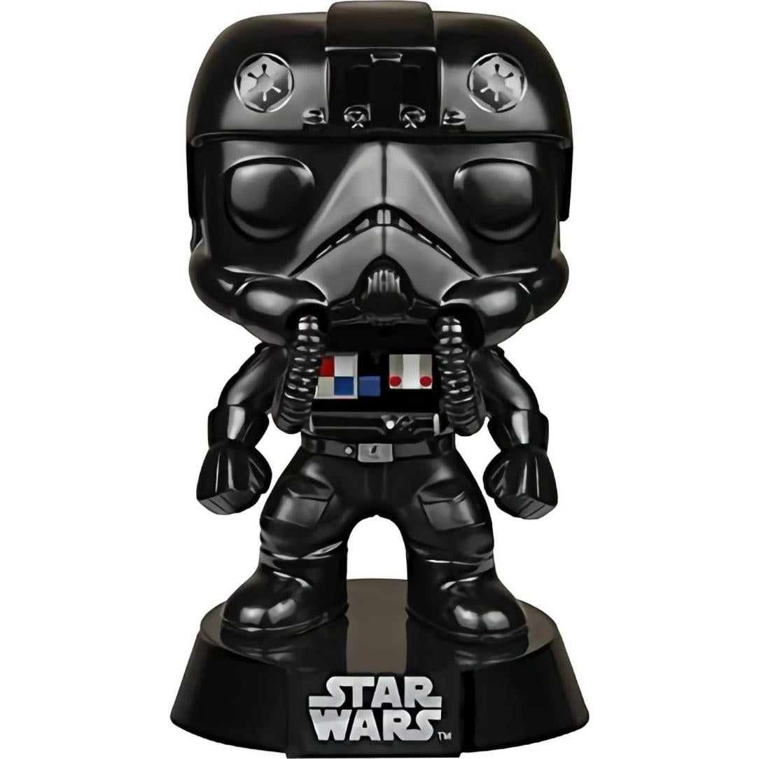 Figura de Vinilo Funko POP! Piloto de Tie Fighter Star Wars + Protector PET