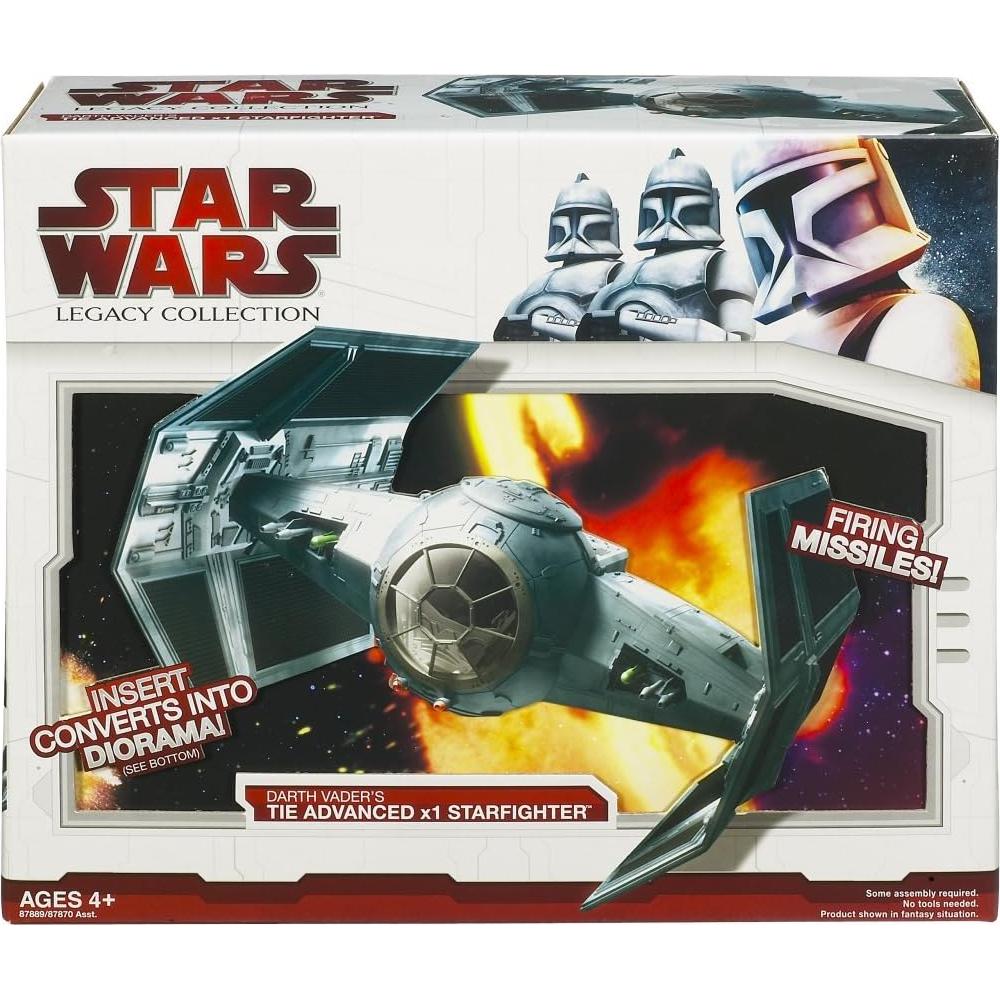 Vehículo de Caza Estelar Tie Avanzado X1 Darth Vader - Hasbro