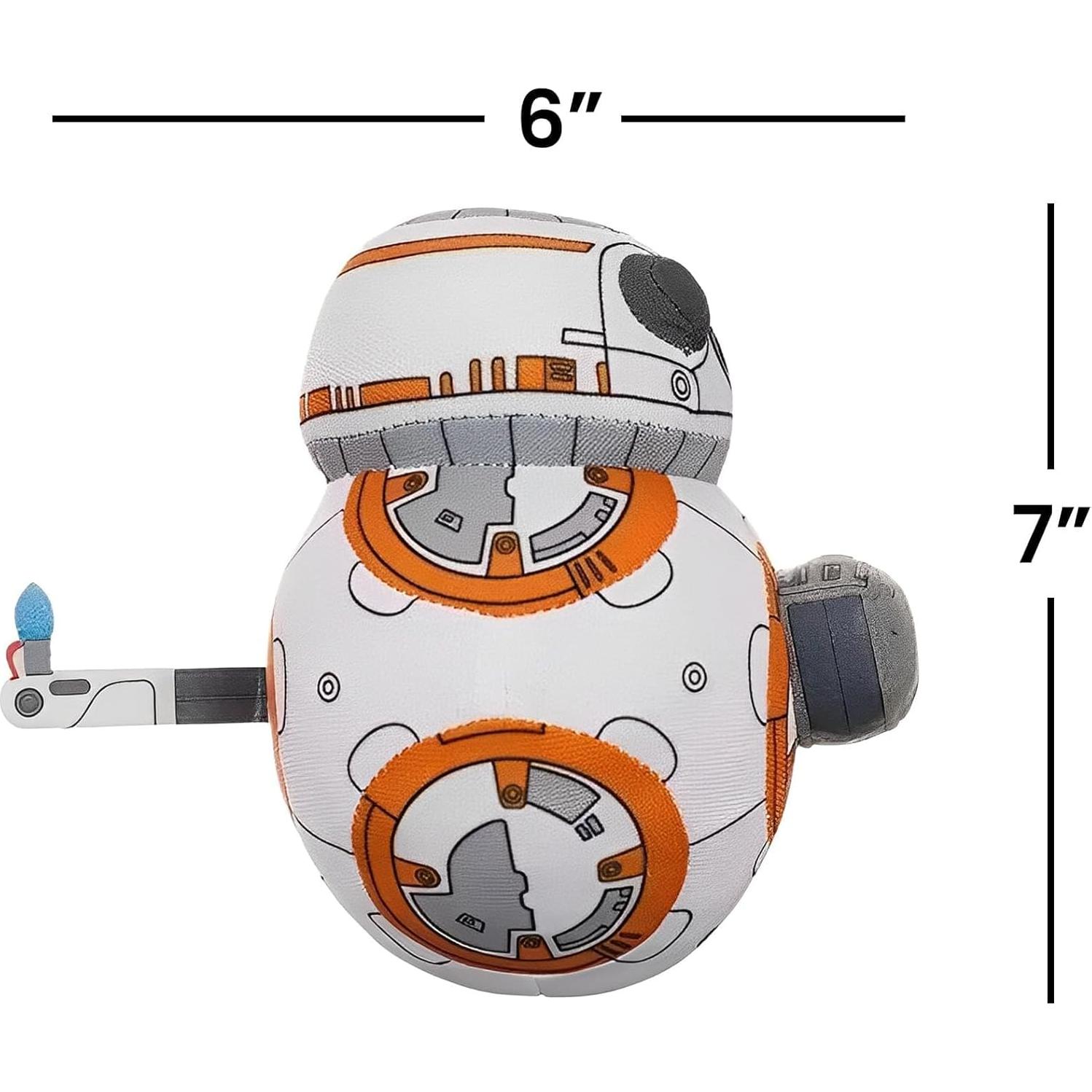 Peluche Super Deformado BB-8 Star Wars 17.78 cm Licencia Oficial