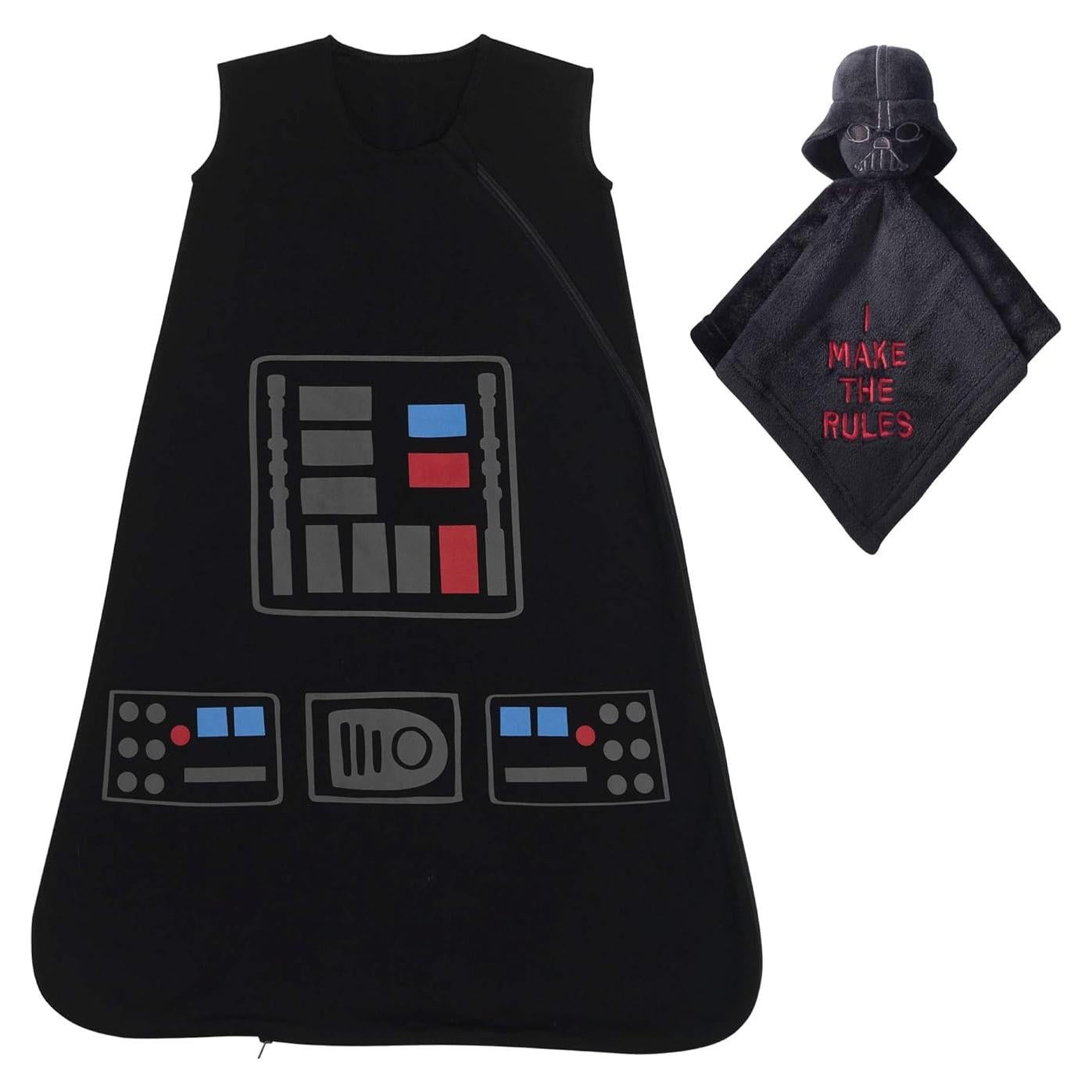 Set de Mantas Portátil y de Seguridad Darth Vader - Lambs & Ivy