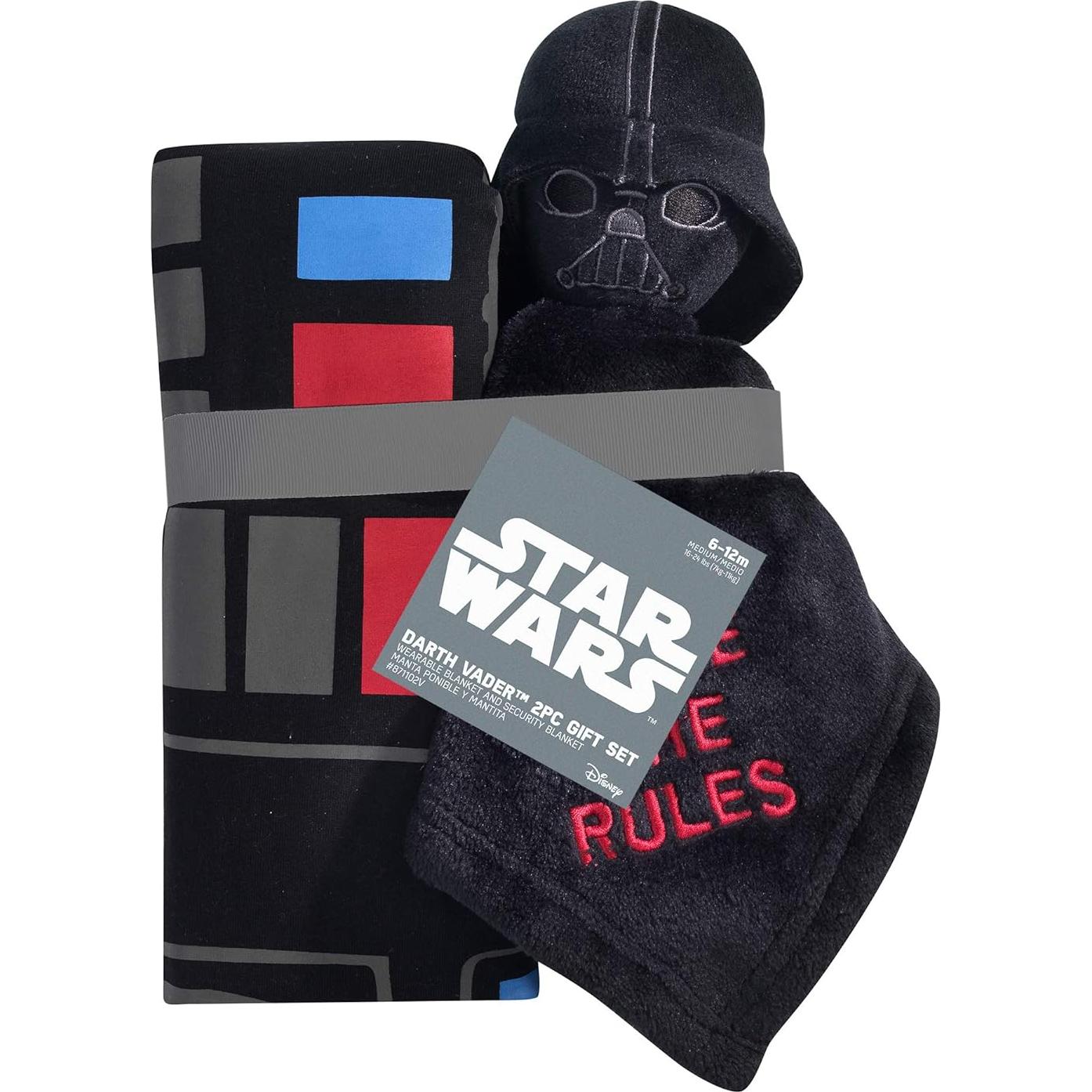 Set de Mantas Portátil y de Seguridad Darth Vader - Lambs & Ivy