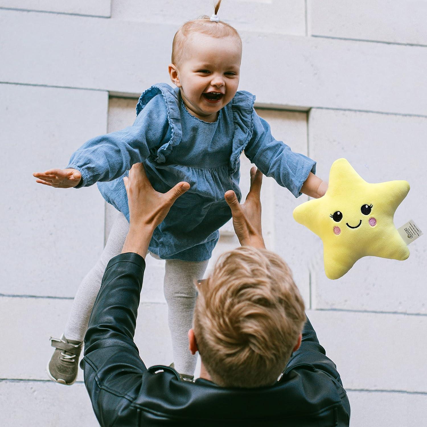 Juguete de Peluche KINREX Estrella Amarilla 15.2 cm Suave