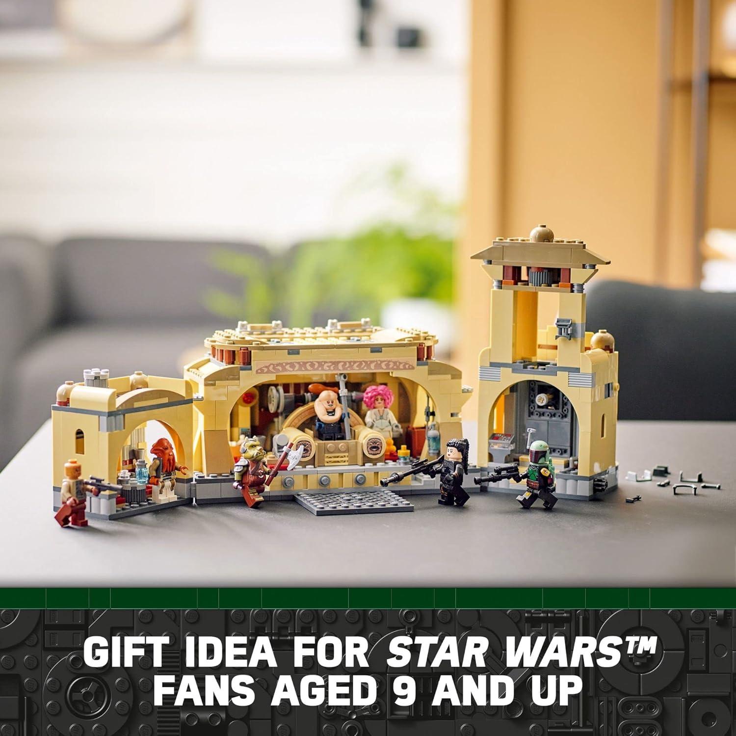 LEGO Star Wars Sala del Trono de Boba Fett 75326, 732 Piezas
