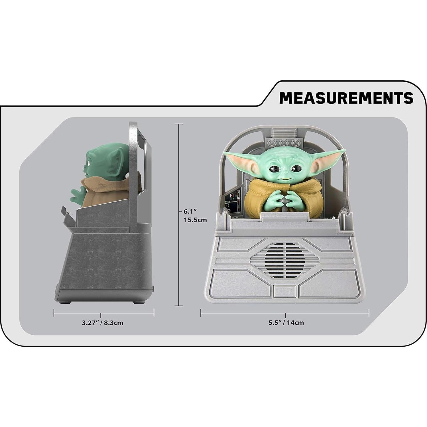 Juguete Animatrónico El Niño Star Wars KIDdesigns 15cm