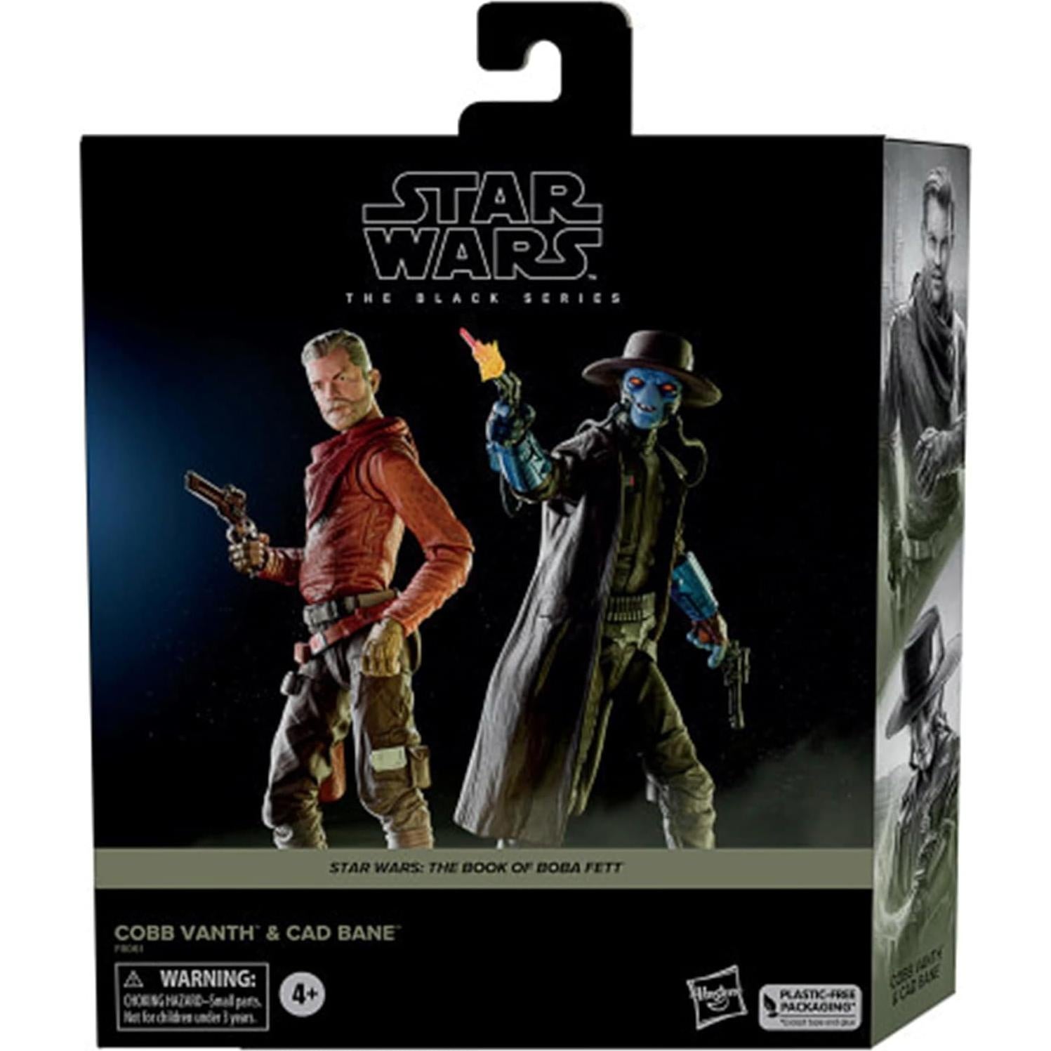 Figura de Acción Star Wars Black Series 2-Pack Cobb Vanth y Cad Bane