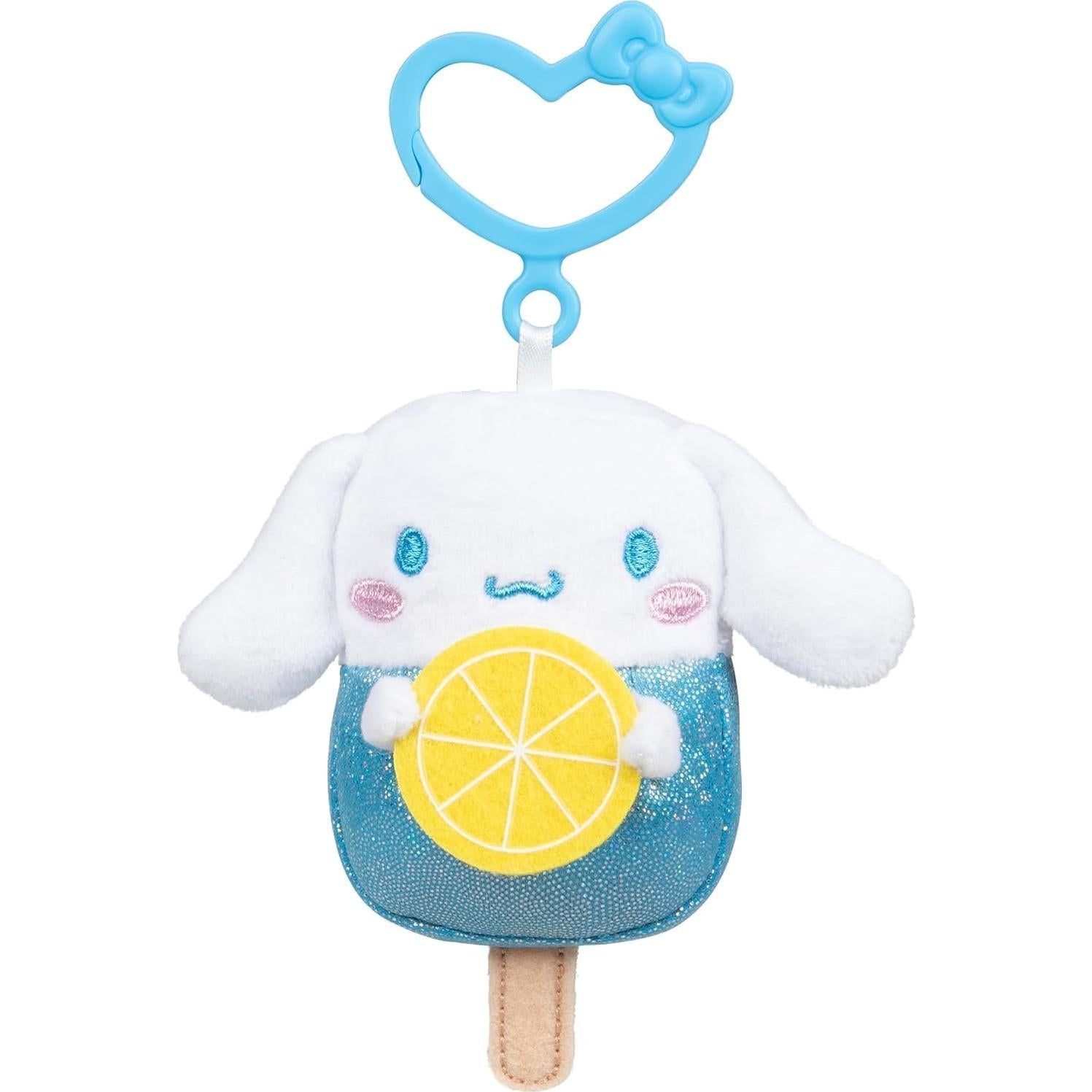 Paquete de 4 Clips de Peluche Hello Kitty y Amigos - Jazwares