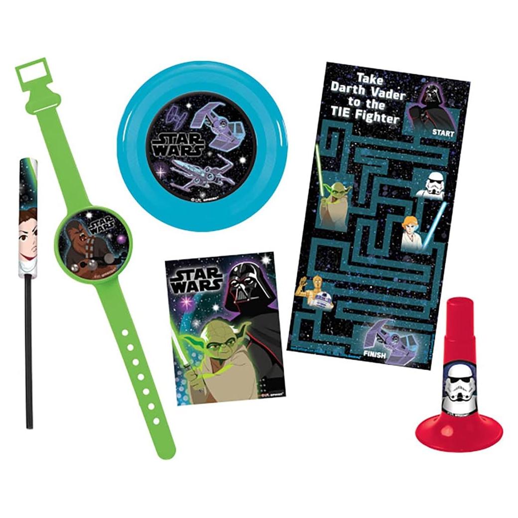 Set de Fiesta Star Wars Mega Mix Aventura Amscan 48 Piezas