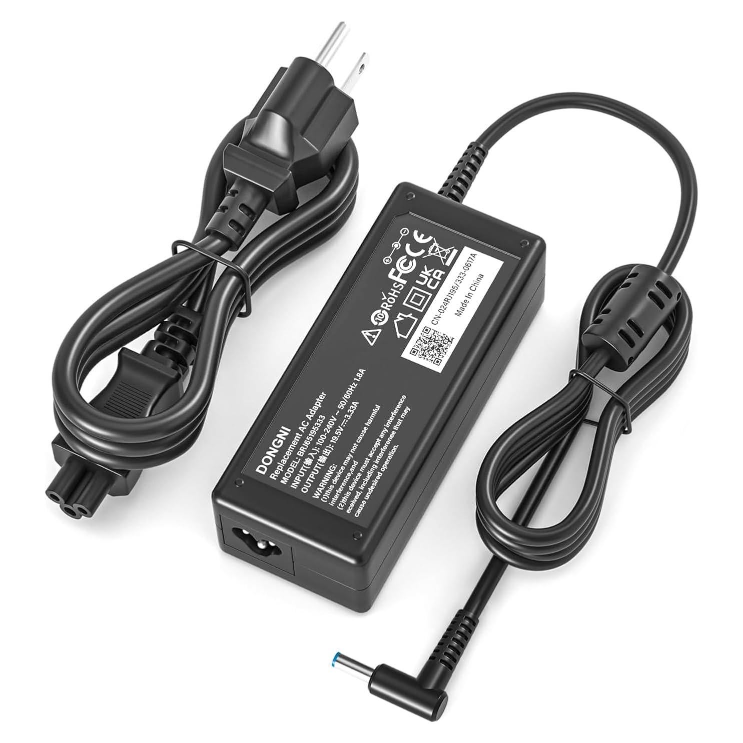 Cargador de 65W DONGNI para HP Pavilion x360 y Zbook