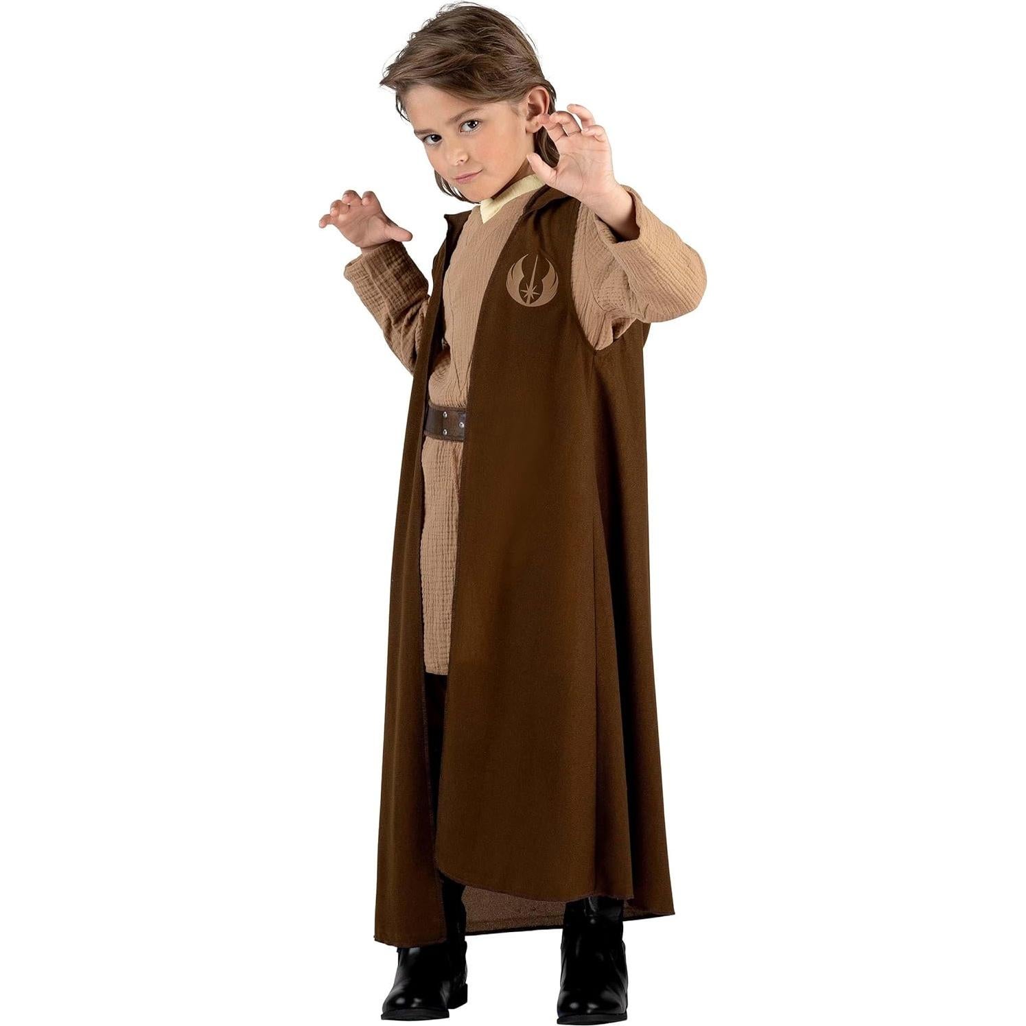 Disfraz OBI-Wan Kenobi Juventud Star Wars - Túnica, Pantalones y Capa