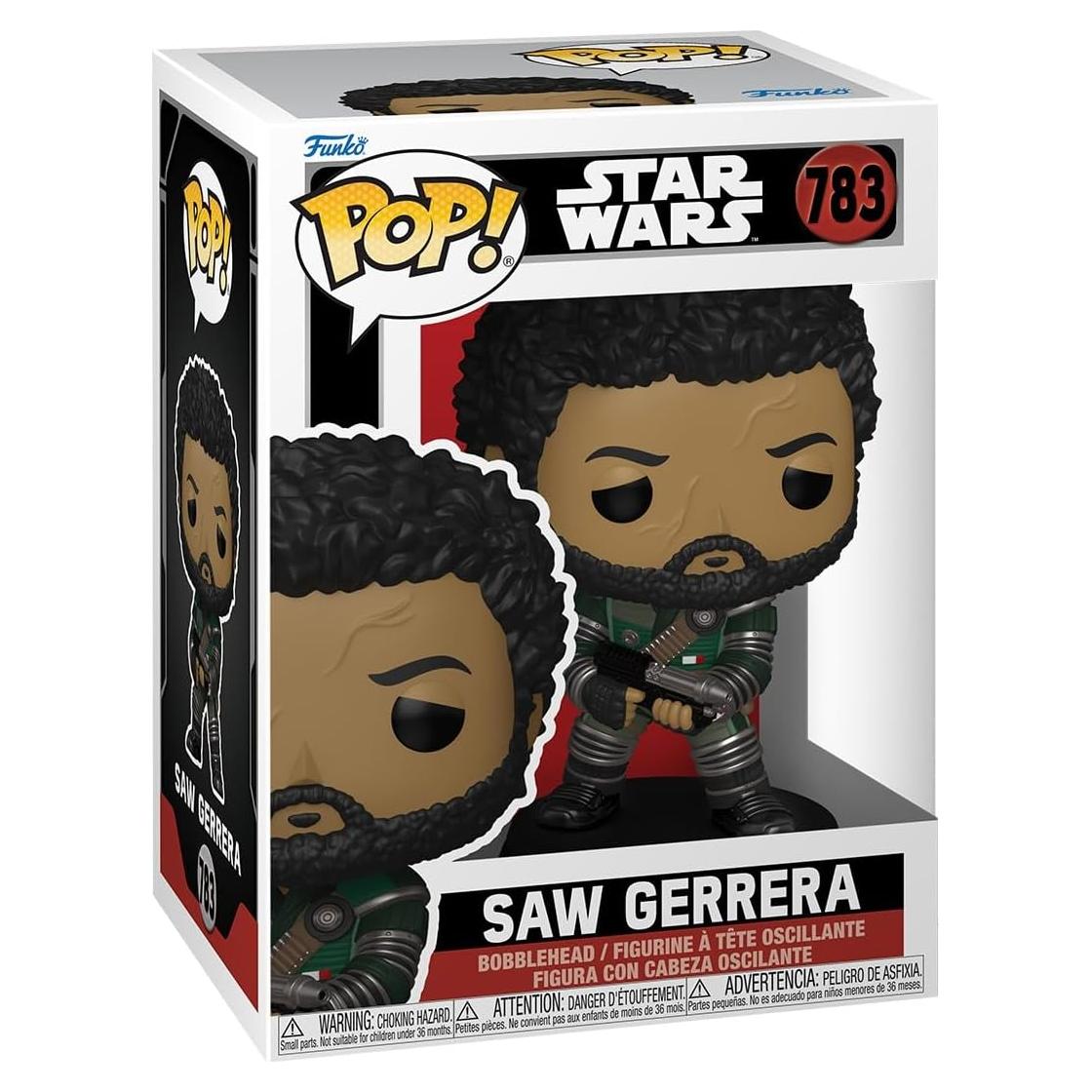 Figura Funko Pop! Star Wars Andor Saw Gerrera 11.9 cm