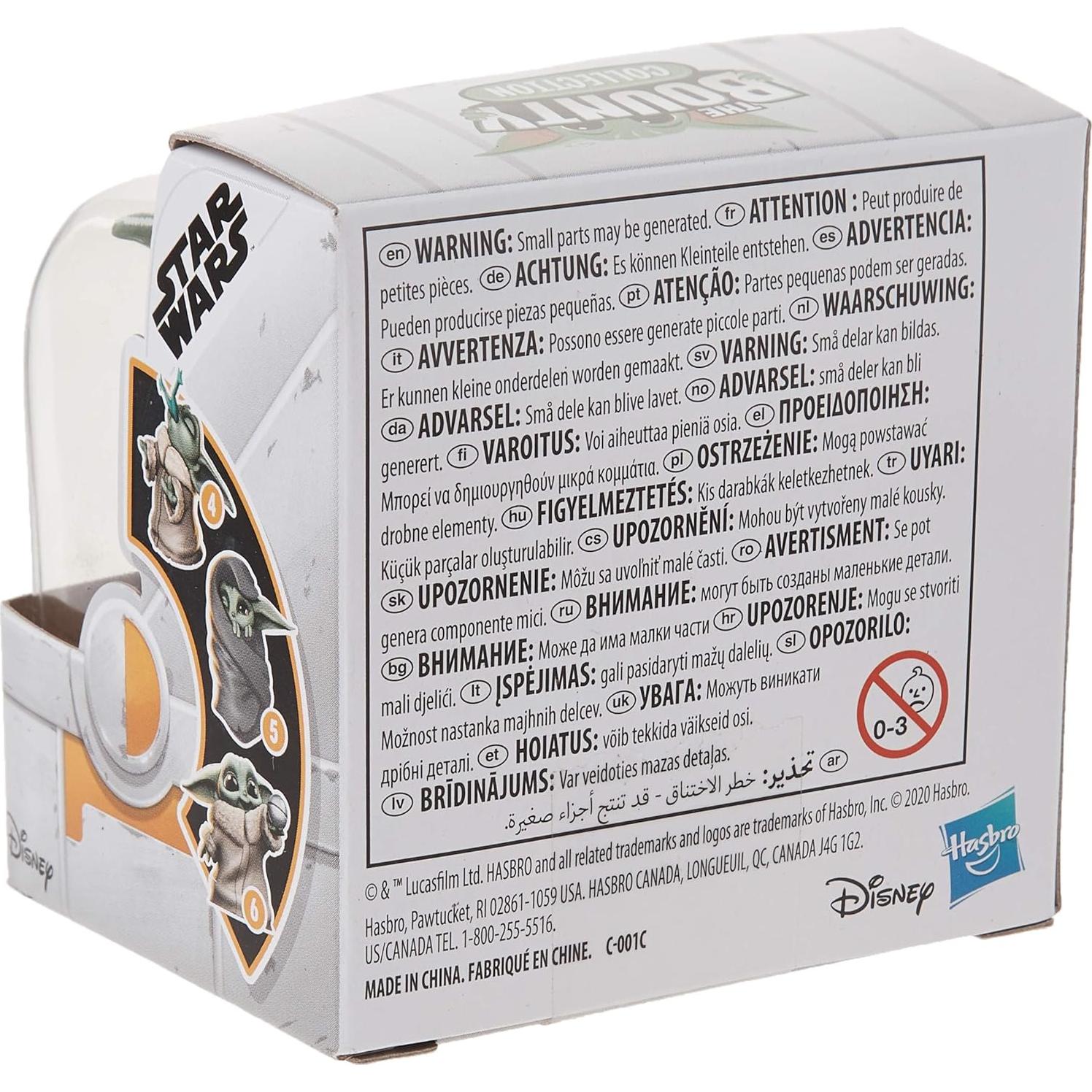 Figura Coleccionable El Niño Baby Yoda Hasbro 5.58 cm