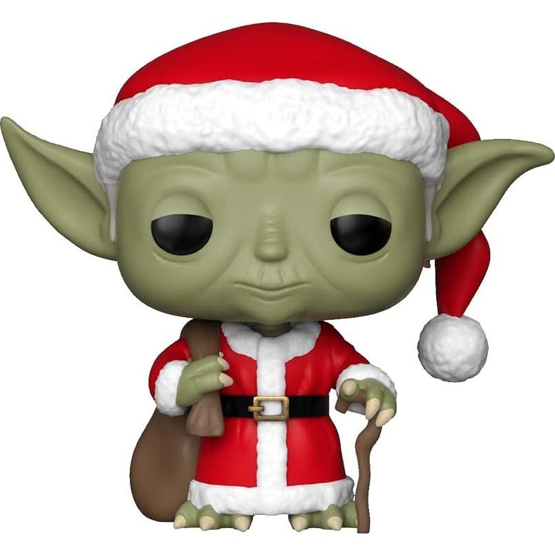 Funko Pop Star Wars Santa Yoda Vacaciones 9.5 cm Coleccionable