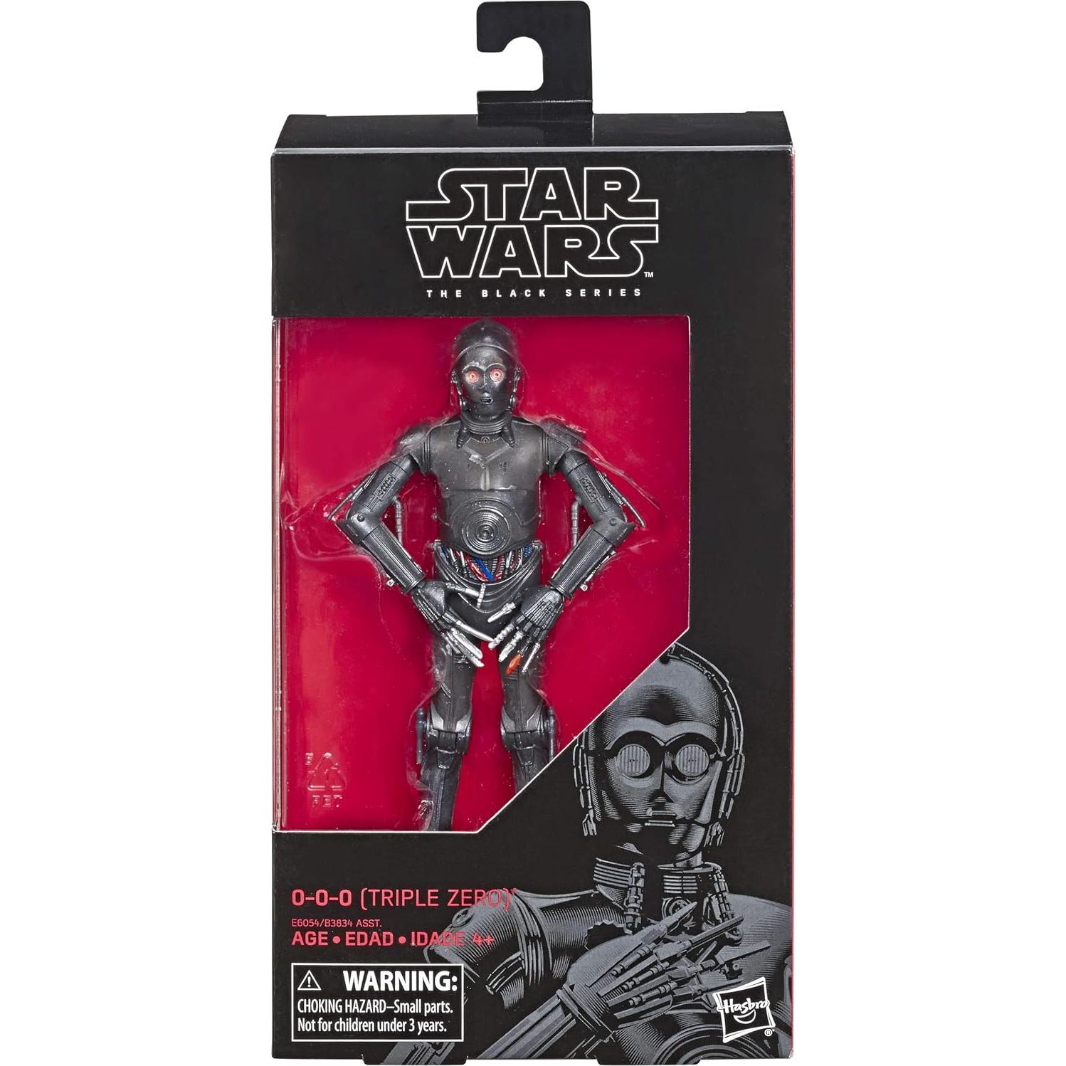 Figura 0-0-0 (Triple Zero) Star Wars The Black Series 15 cm