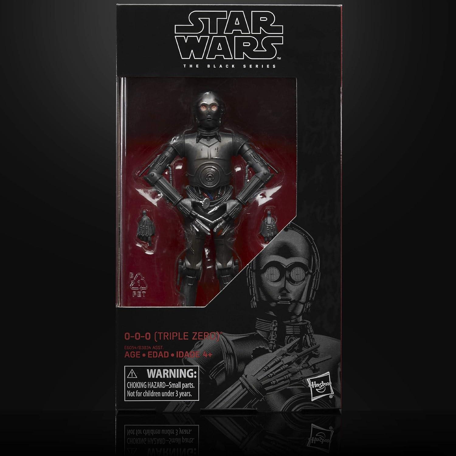 Figura 0-0-0 (Triple Zero) Star Wars The Black Series 15 cm