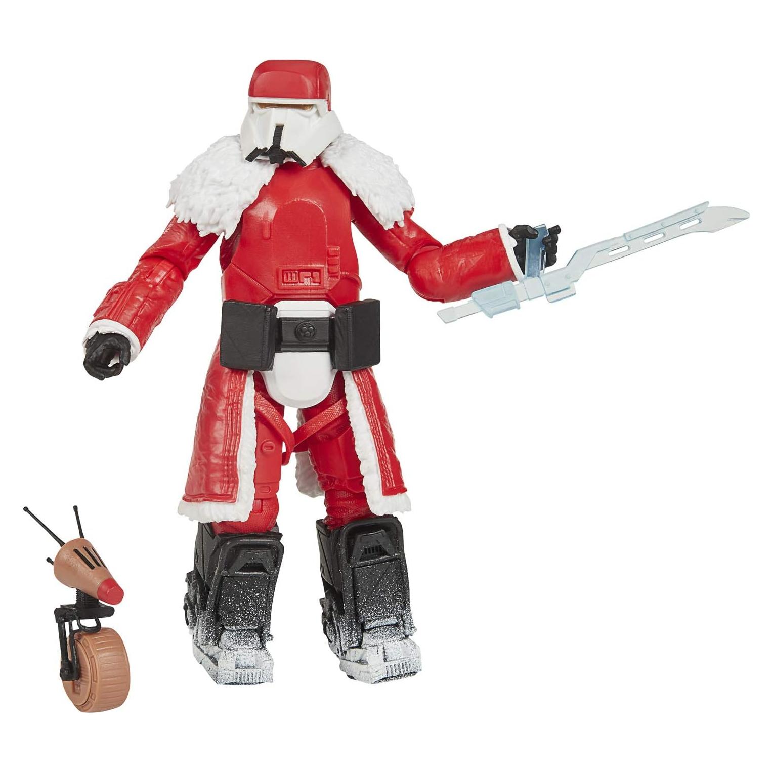 Figura Star Wars La Serie Negra Soldado de Rango 15 cm Edición Navideña