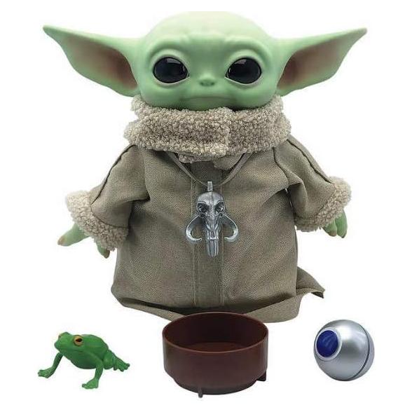 Muñeco Baby Yoda The Mandalorian Mattel 30.48 cm con 4 Accesorios