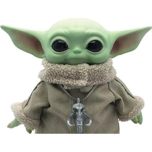 Muñeco Baby Yoda The Mandalorian Mattel 30.48 cm con 4 Accesorios