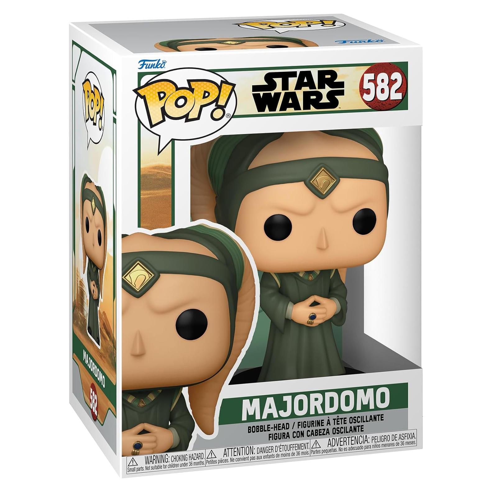 Funko Pop Star Wars Boba Fett Majordomo Figura Vinilo 11.9cm