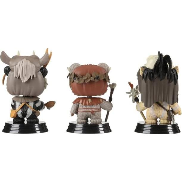 Funko Pop Star Wars Ewok 3 Pack Exclusivo Walmart