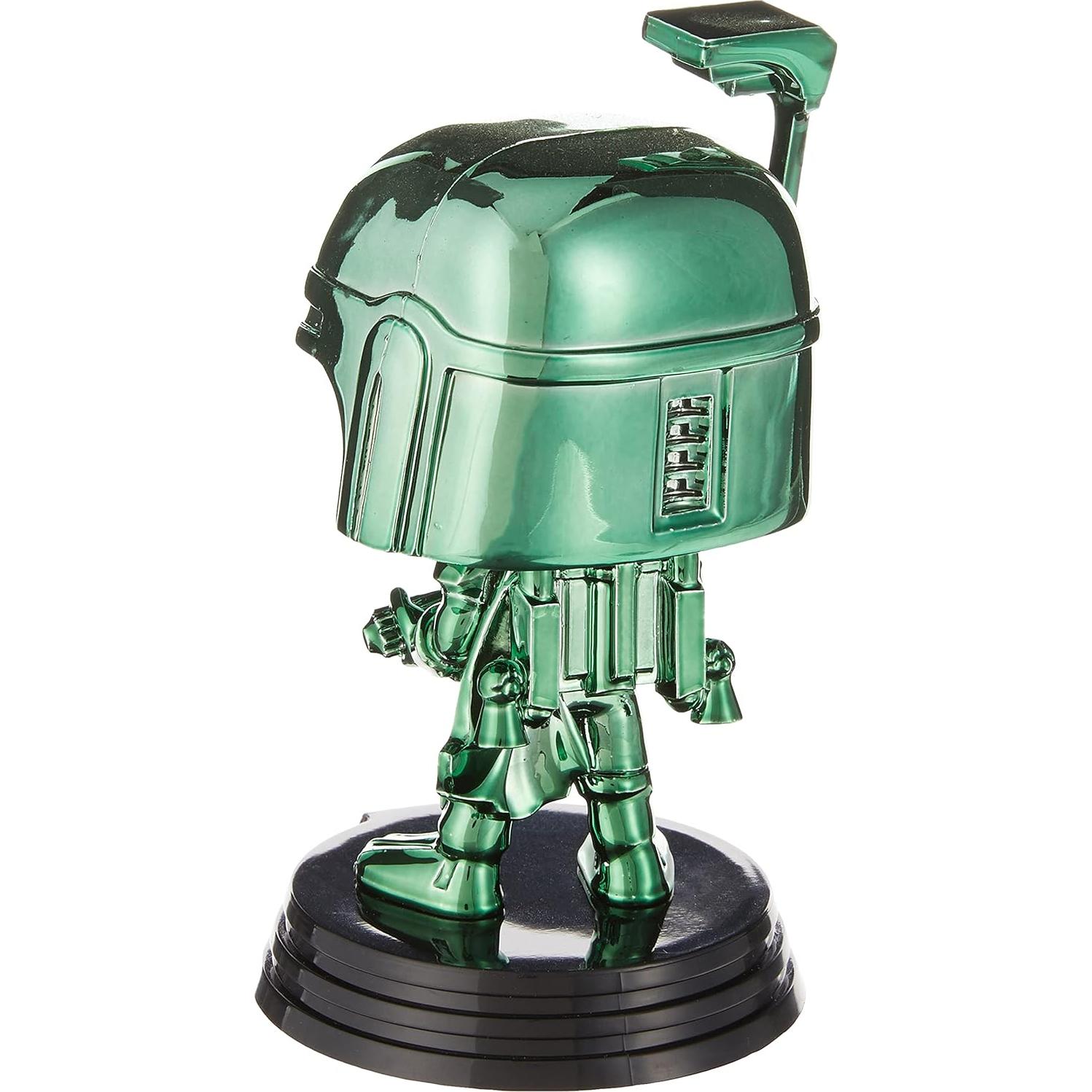 Funko Pop Star Wars Boba Fett Cromo Verde 9.53 cm