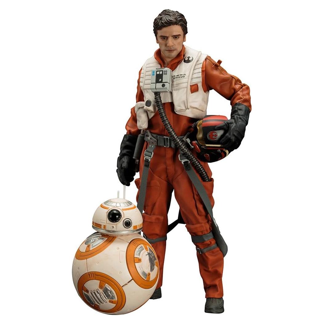 Estatua ARTFX+ Kotobukiya Star Wars Poe Dameron y BB-8