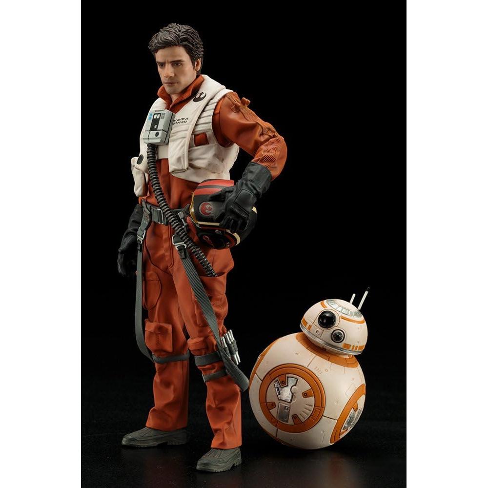 Estatua ARTFX+ Kotobukiya Star Wars Poe Dameron y BB-8