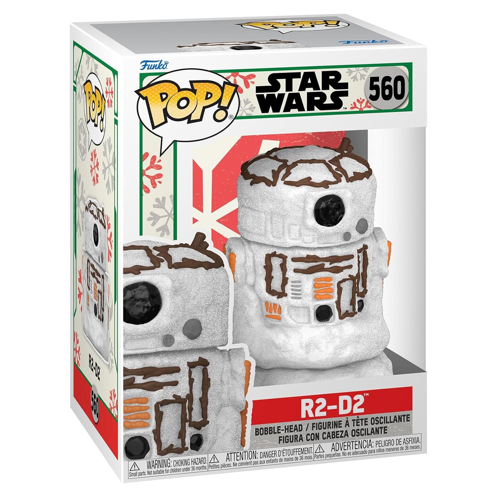 Funko Pop R2-D2 Muñeco de Nieve 9.5cm - Star Wars Coleccionable