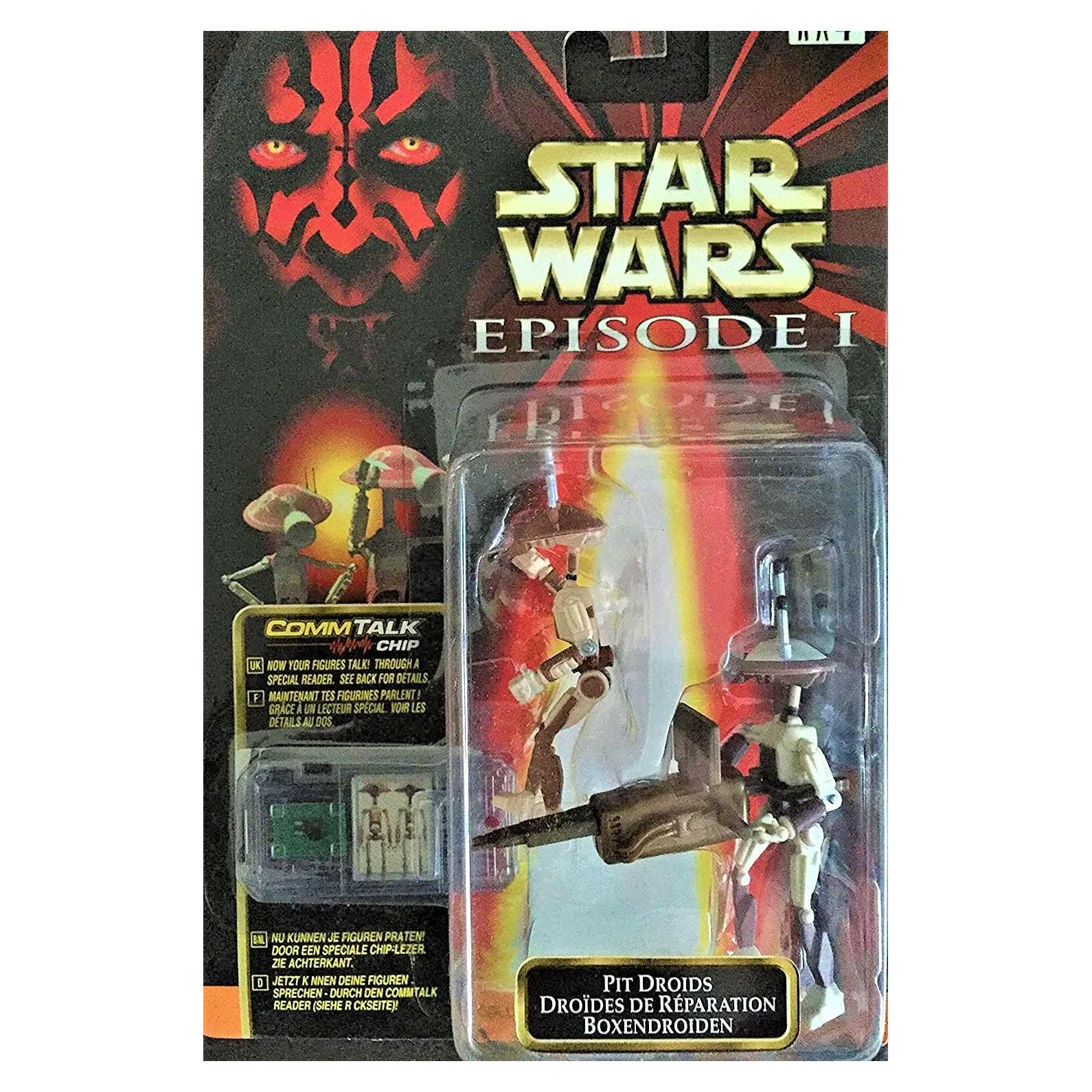 Figuras de Acción Star Wars Episodio I II Hasbro Droids 2
