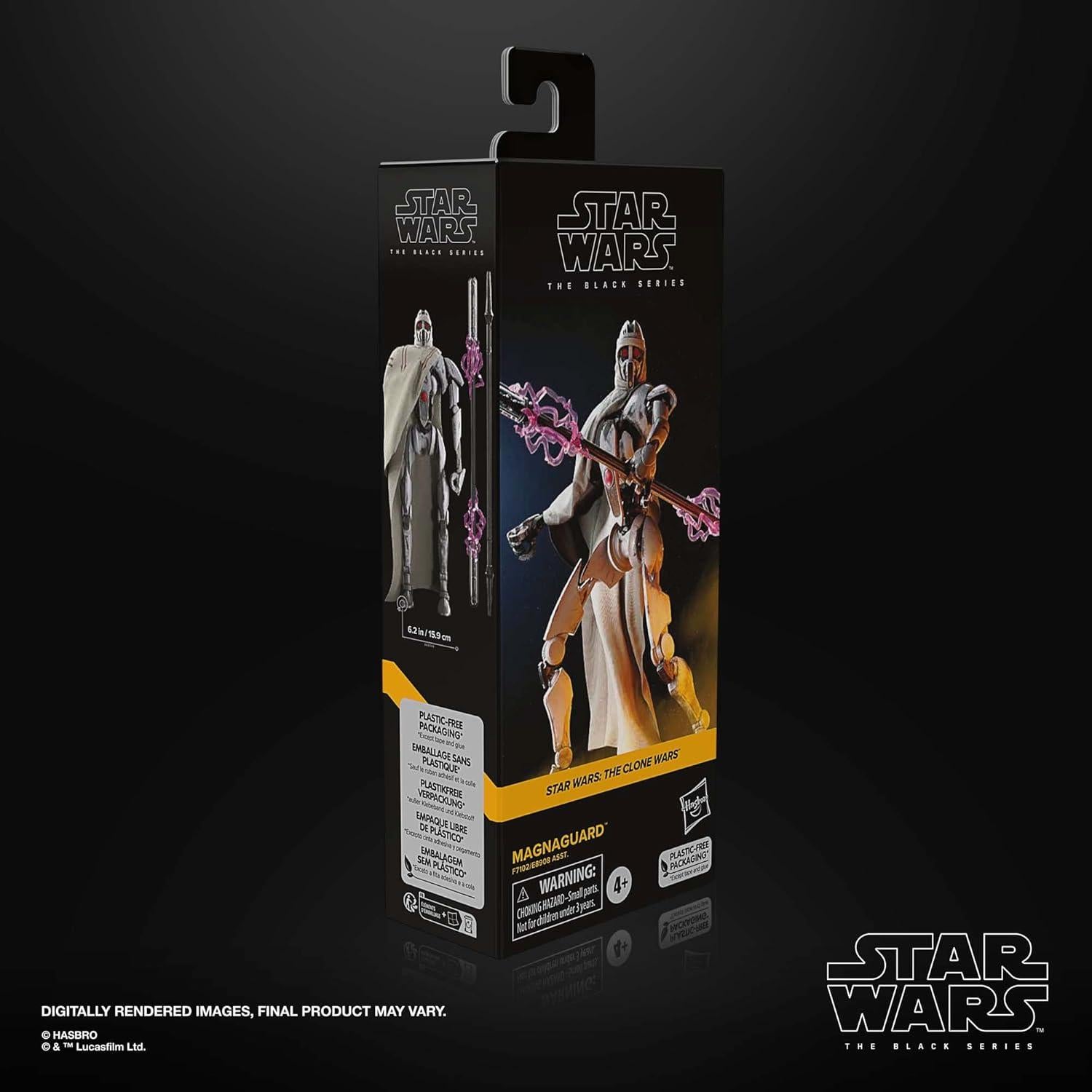 Figura de Acción MagnaGuard Star Wars La Serie Negra 15 cm