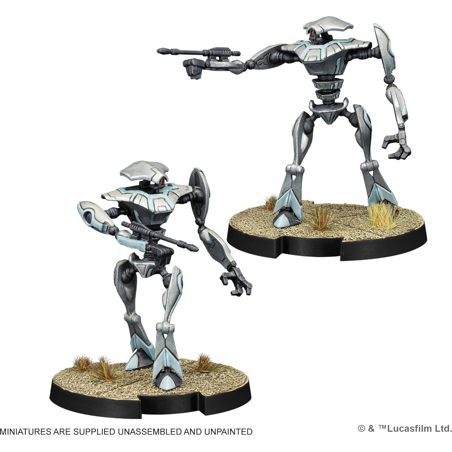 Star Wars: Legion Expansión Aqua Droid - Juego de Miniaturas