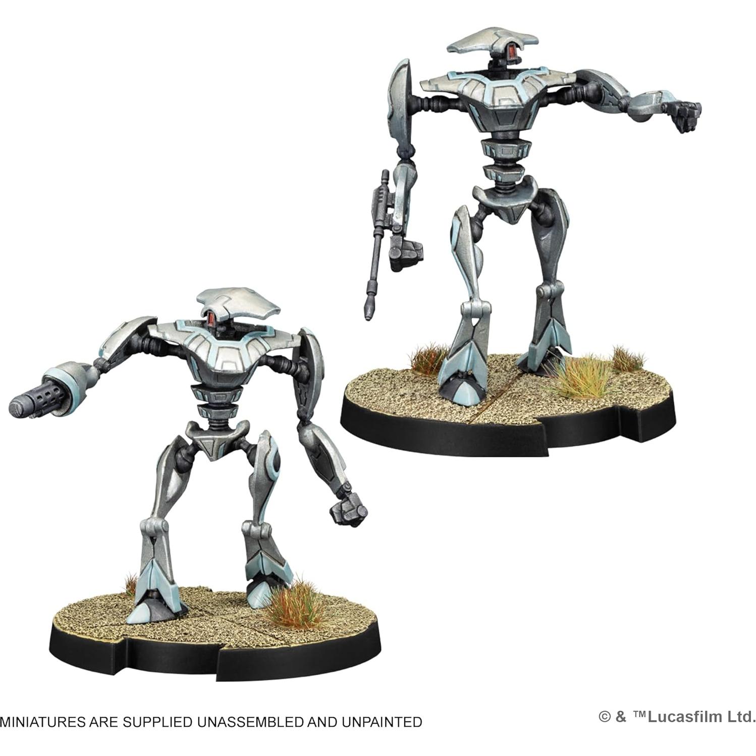Star Wars: Legion Expansión Aqua Droid - Juego de Miniaturas