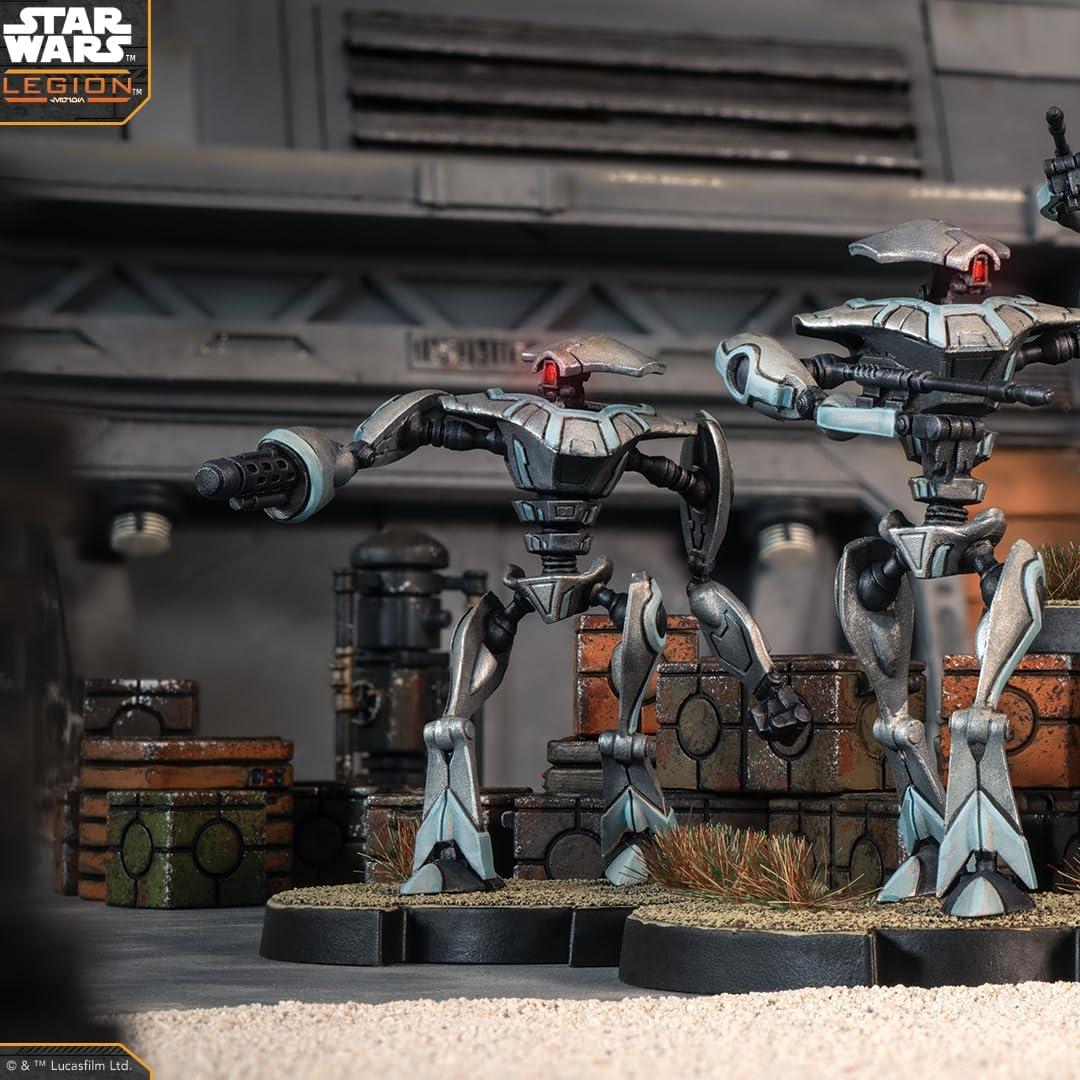 Star Wars: Legion Expansión Aqua Droid - Juego de Miniaturas