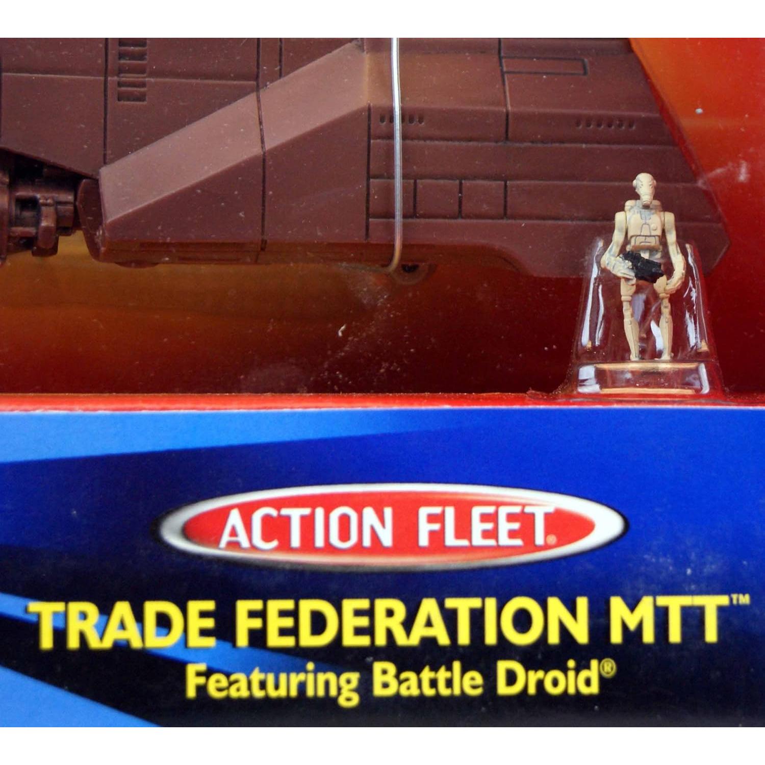 Vehículo Star Wars MTT con Droide de Batalla Galoob