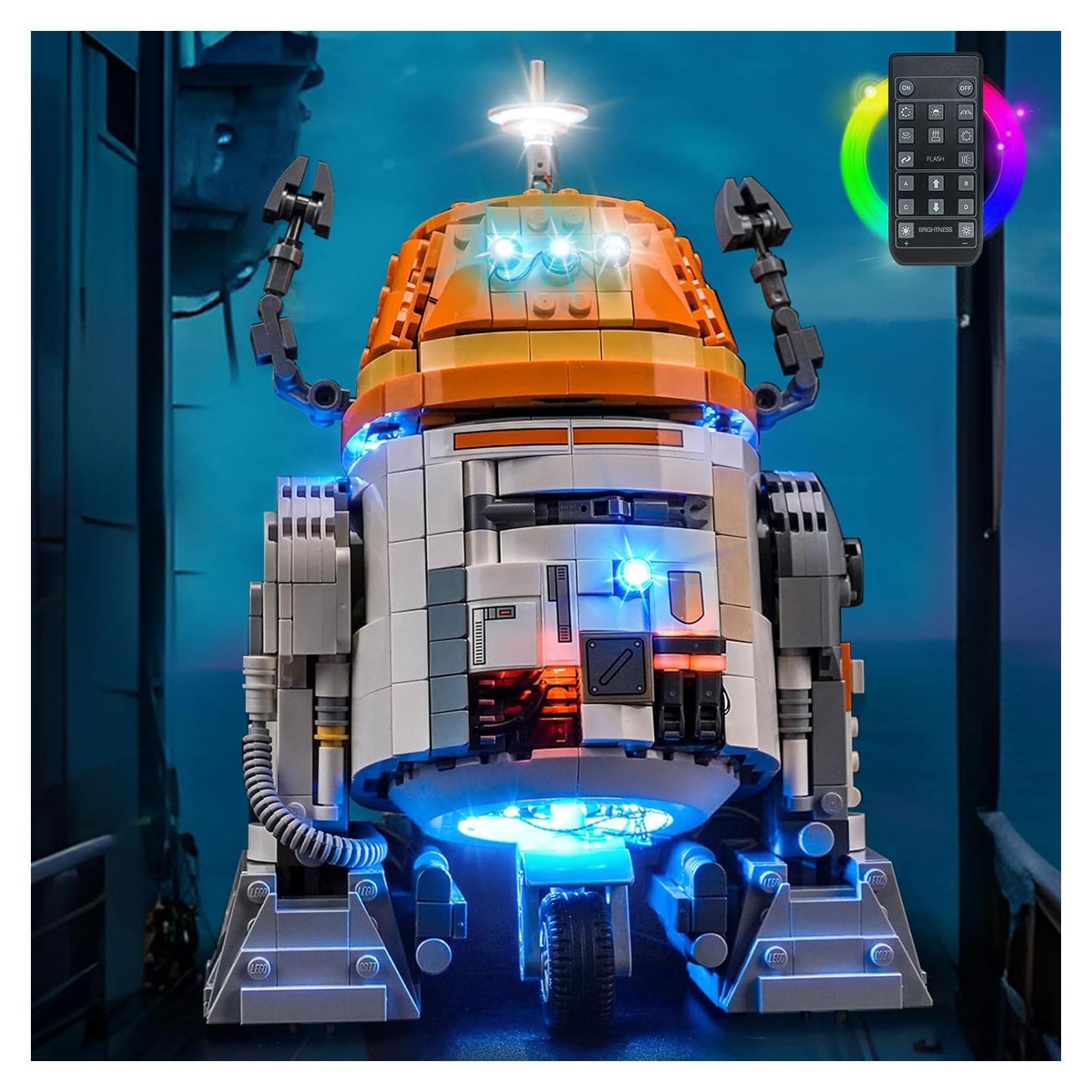 Iluminación LED Brickshining para LEGO Chopper C1-10P