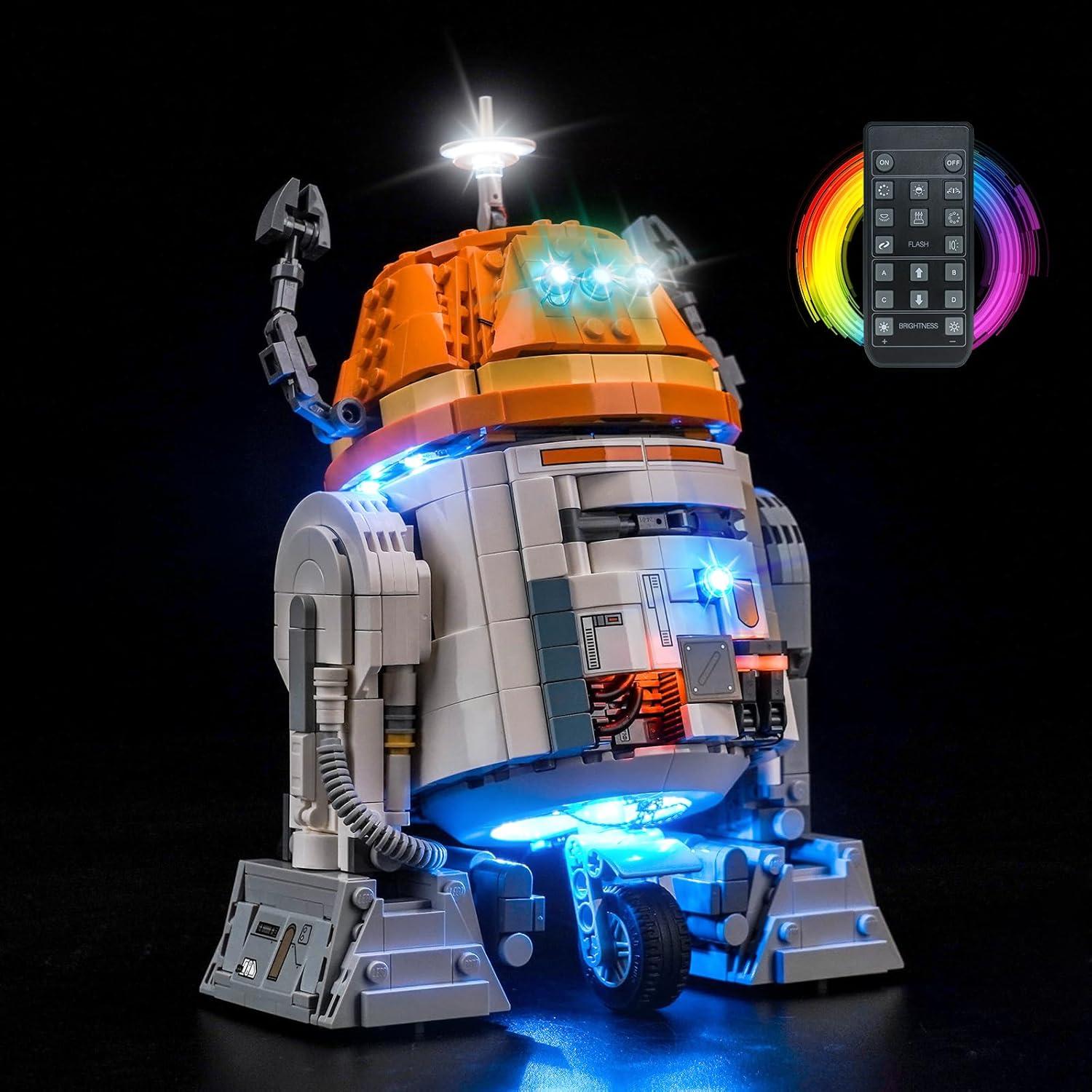 Iluminación LED Brickshining para LEGO Chopper C1-10P