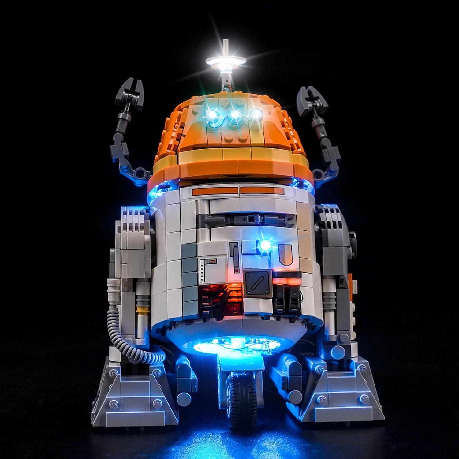 Iluminación LED Brickshining para LEGO Chopper C1-10P