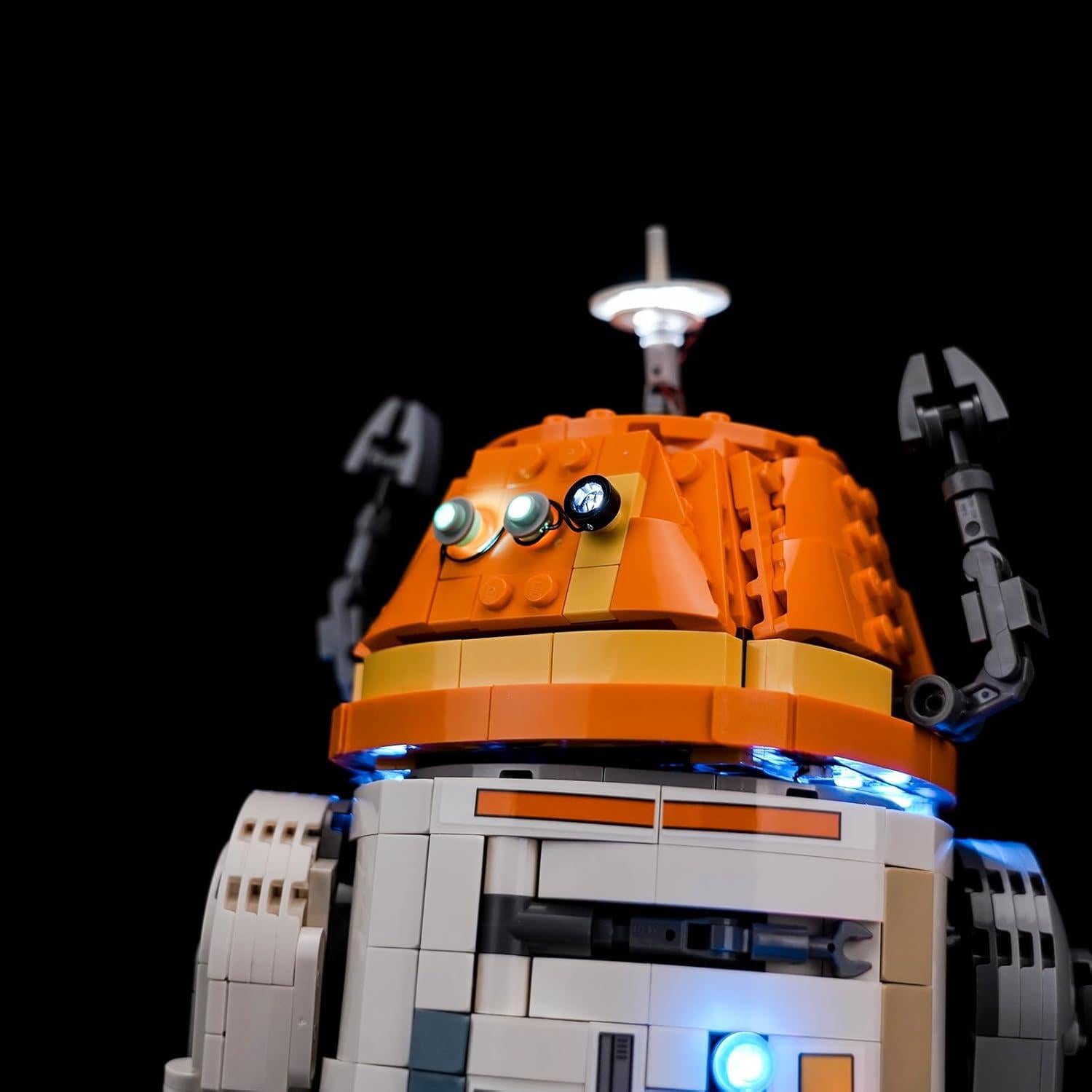 Iluminación LED Brickshining para LEGO Chopper C1-10P