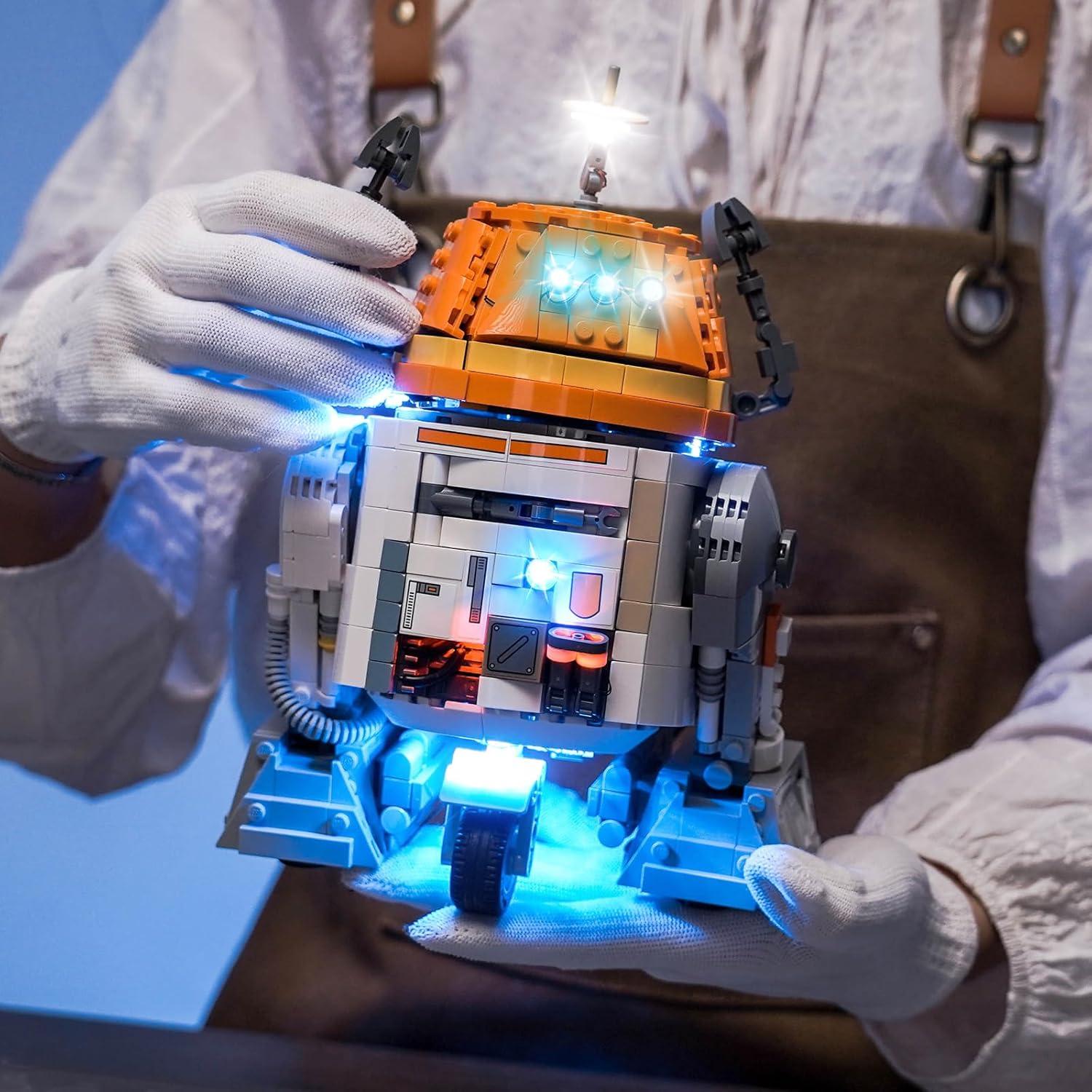 Iluminación LED Brickshining para LEGO Chopper C1-10P