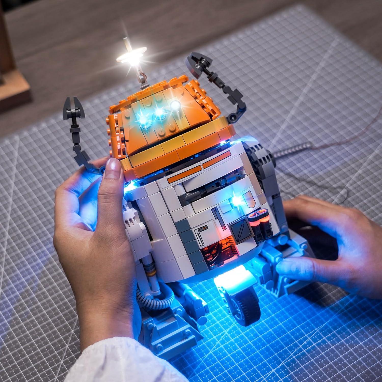 Iluminación LED Brickshining para LEGO Chopper C1-10P