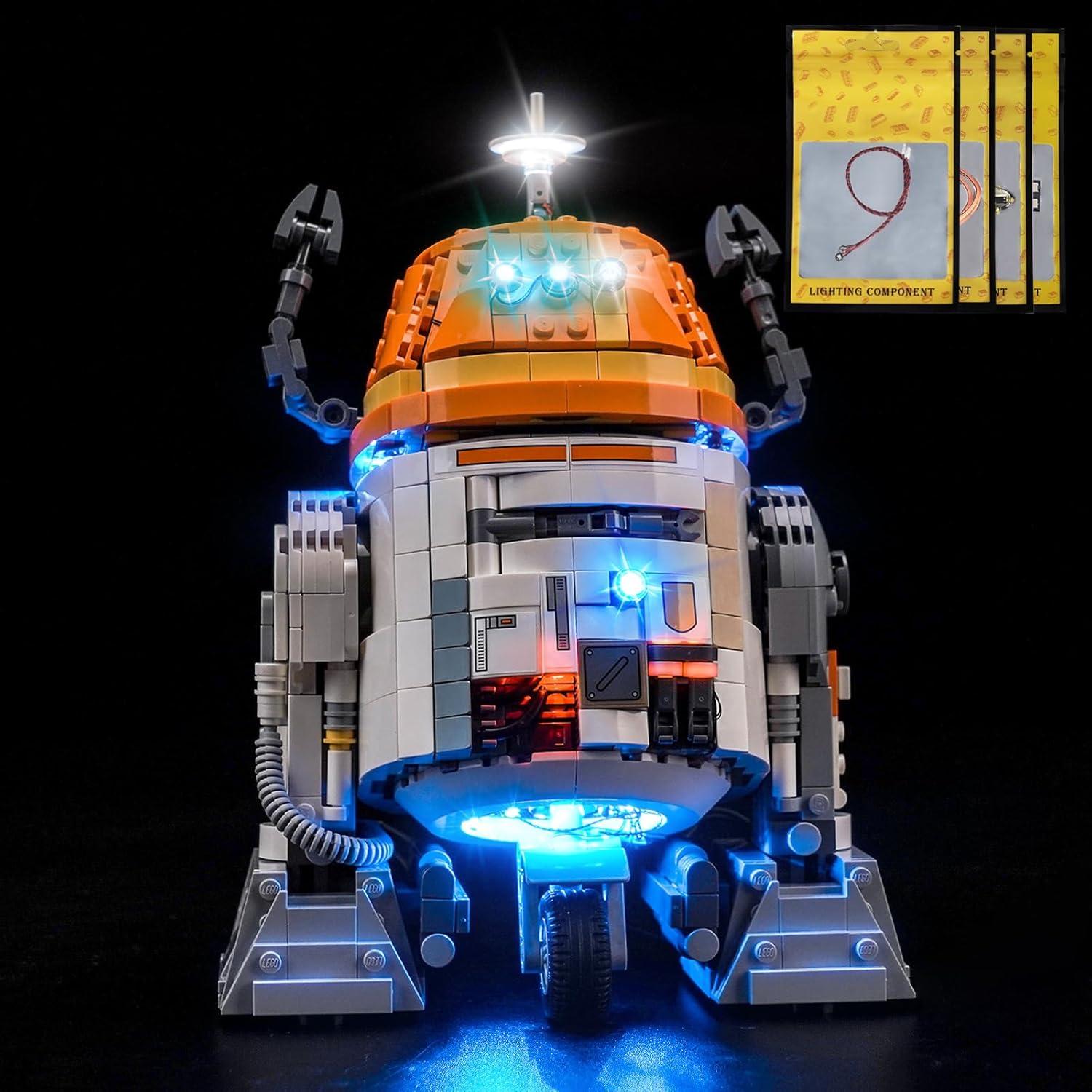 Iluminación LED Brickshining para LEGO Chopper C1-10P