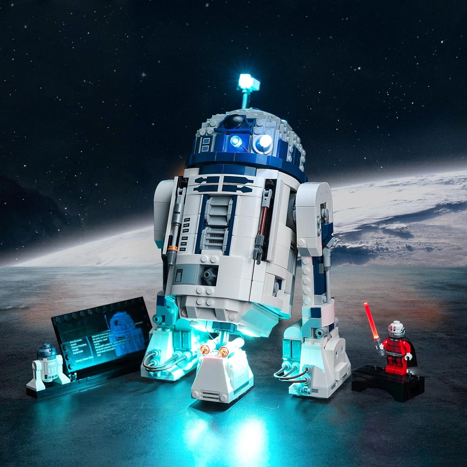 Kit de Luz LED Hilighting para Lego R2-D2 - 108.86g
