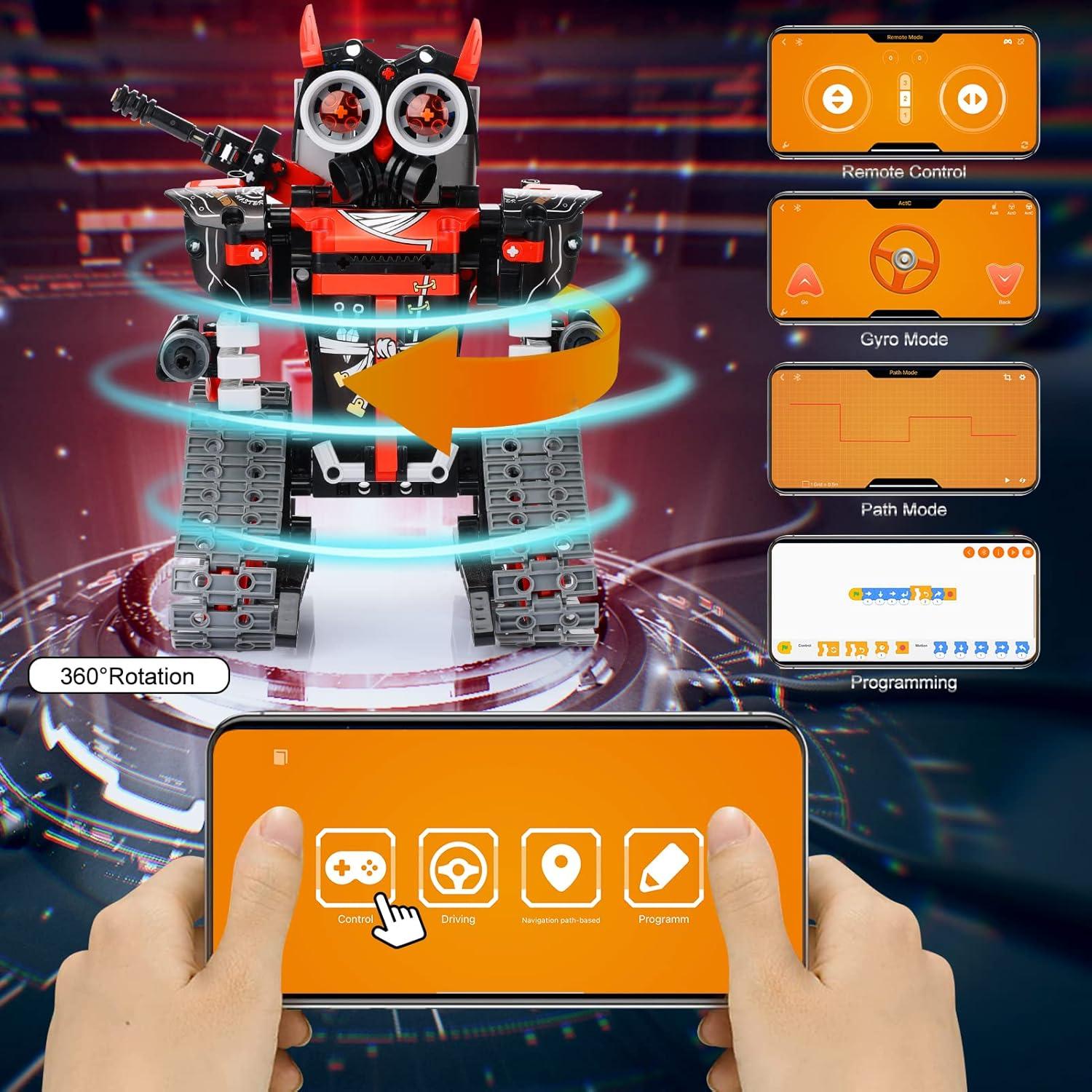 BEMITON Kit de Construcción Robot 3 en 1 para Niños 6-10 Años