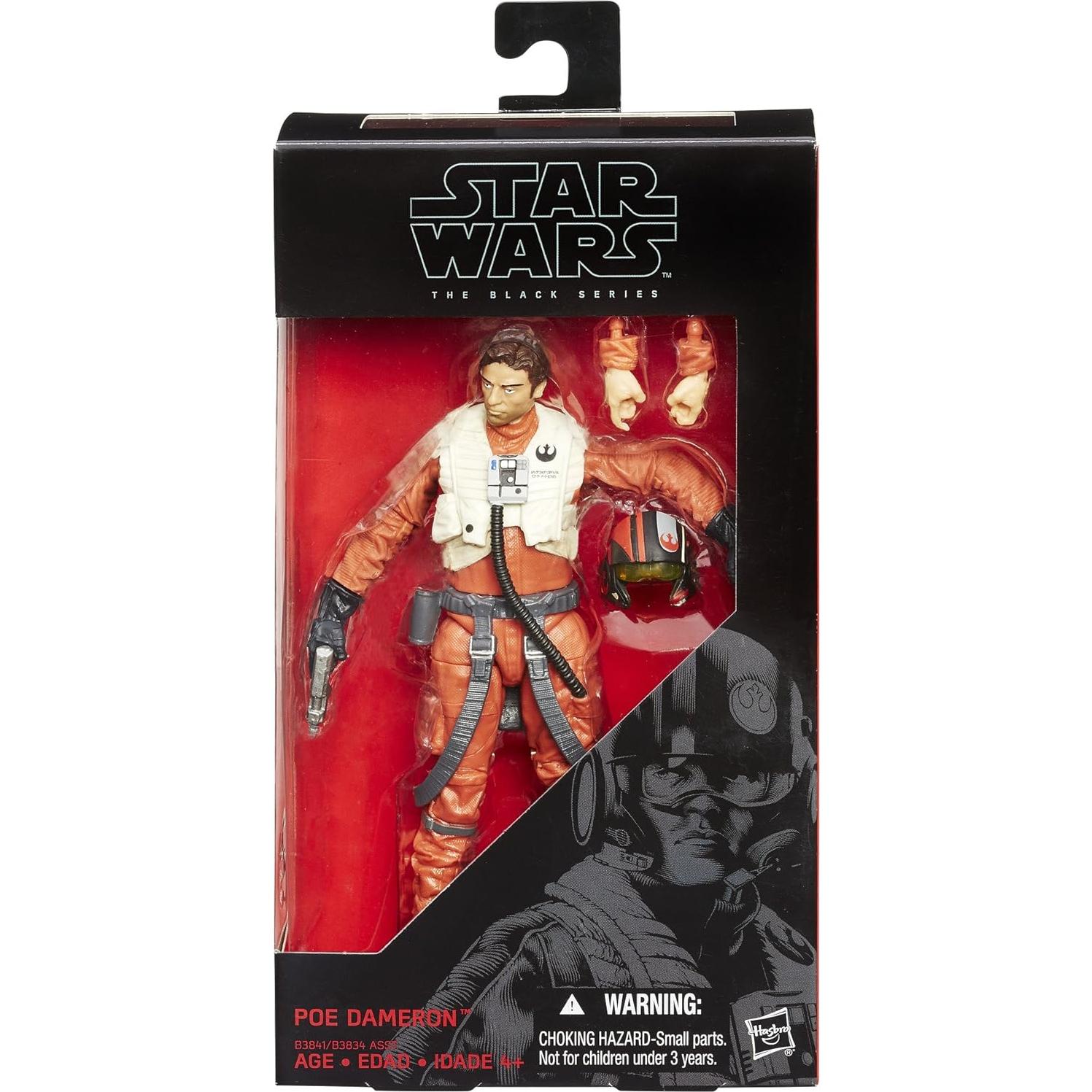 Figura de acción Star Wars Black Series Battler Naranja 22.9 cm