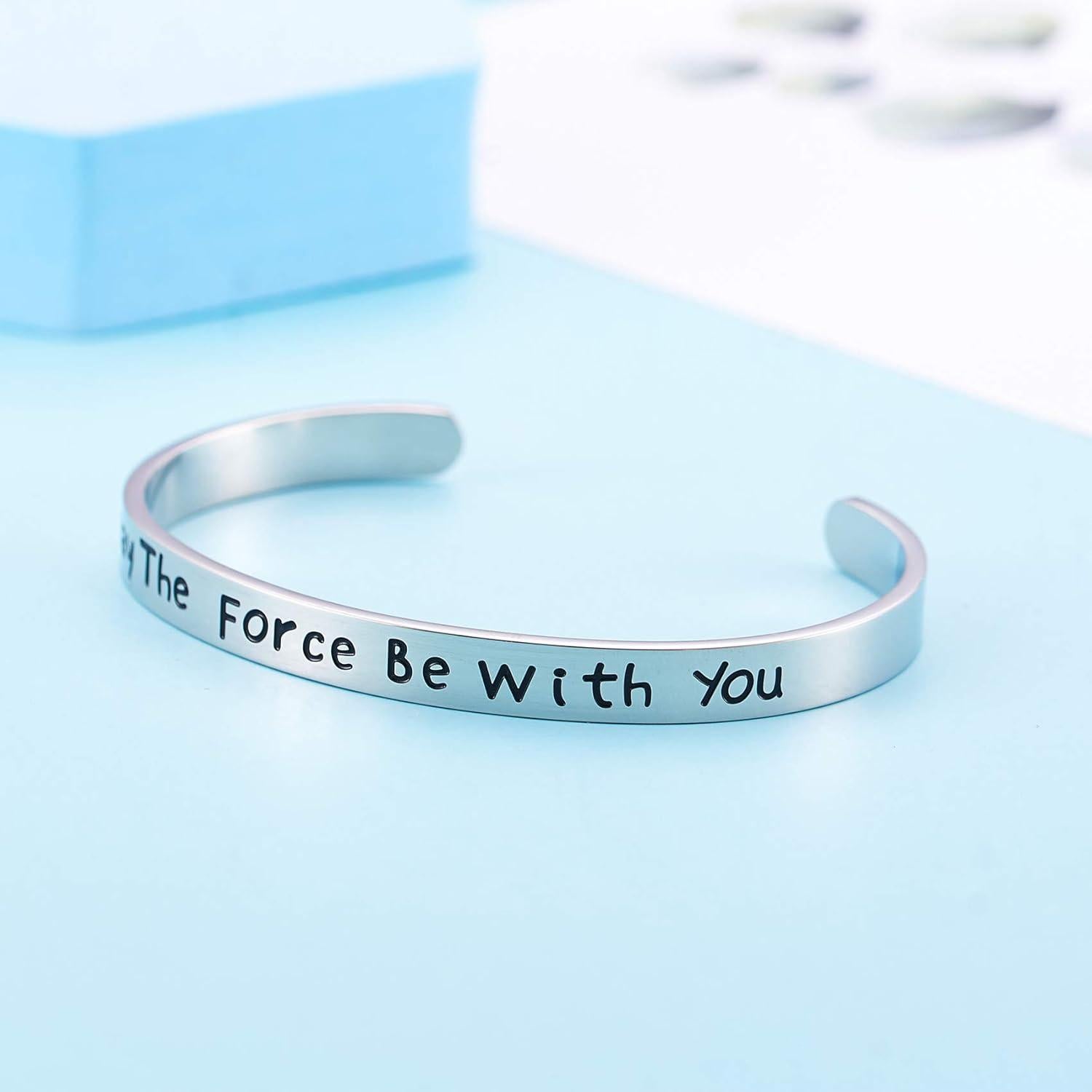 Pulsera Cuff LParkin de Acero Inoxidable - Regalo Star Wars