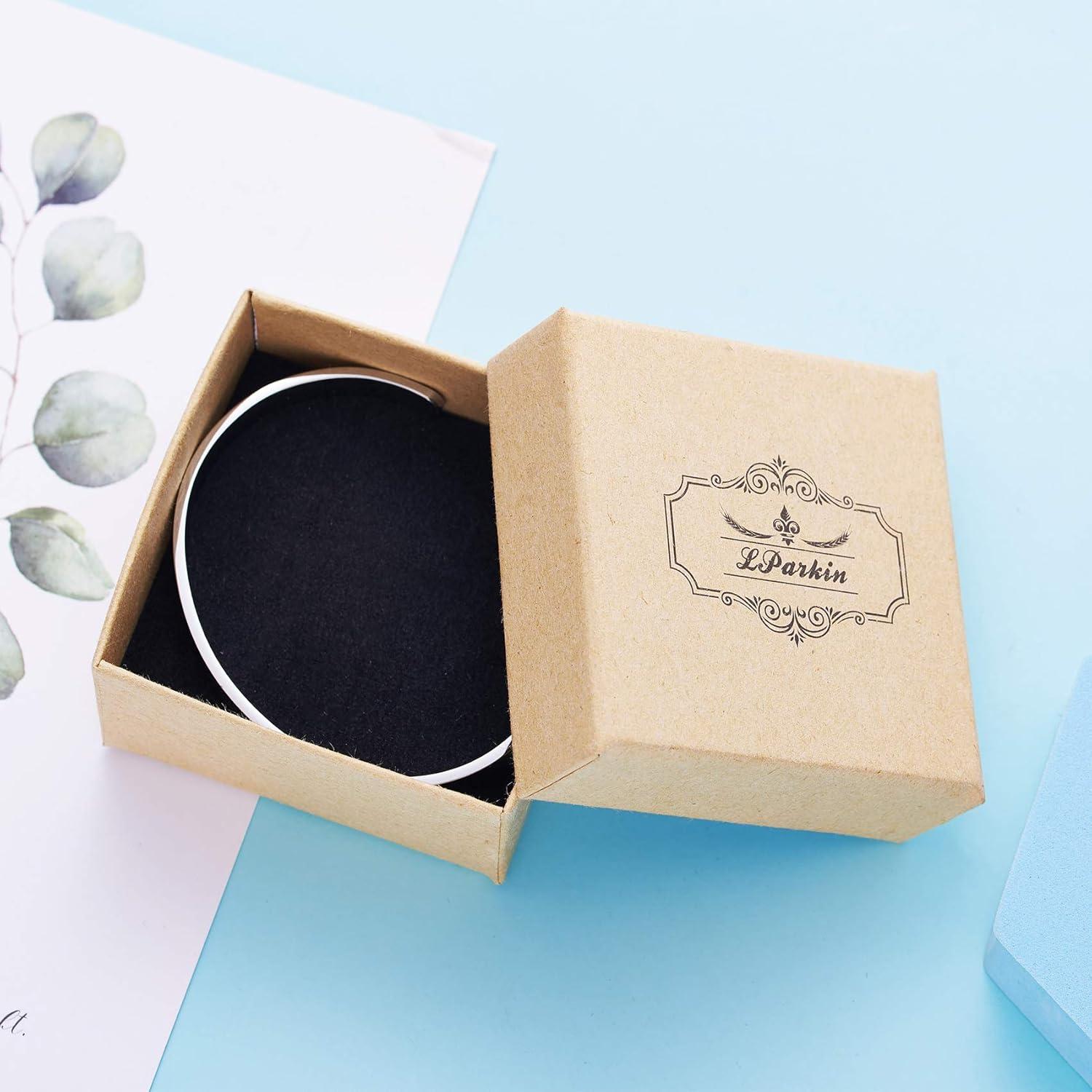 Pulsera Cuff LParkin de Acero Inoxidable - Regalo Star Wars