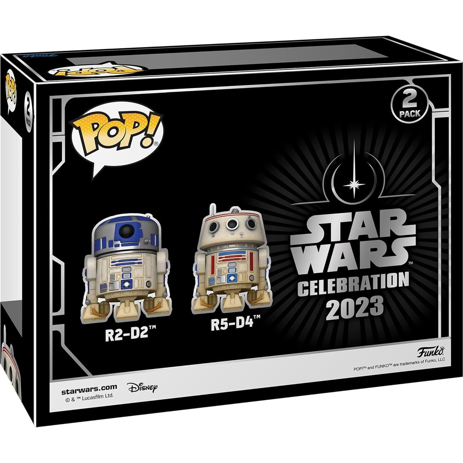 Funko POP! Star Wars R2-D2 y R5-D4 Set Bobblehead 2023