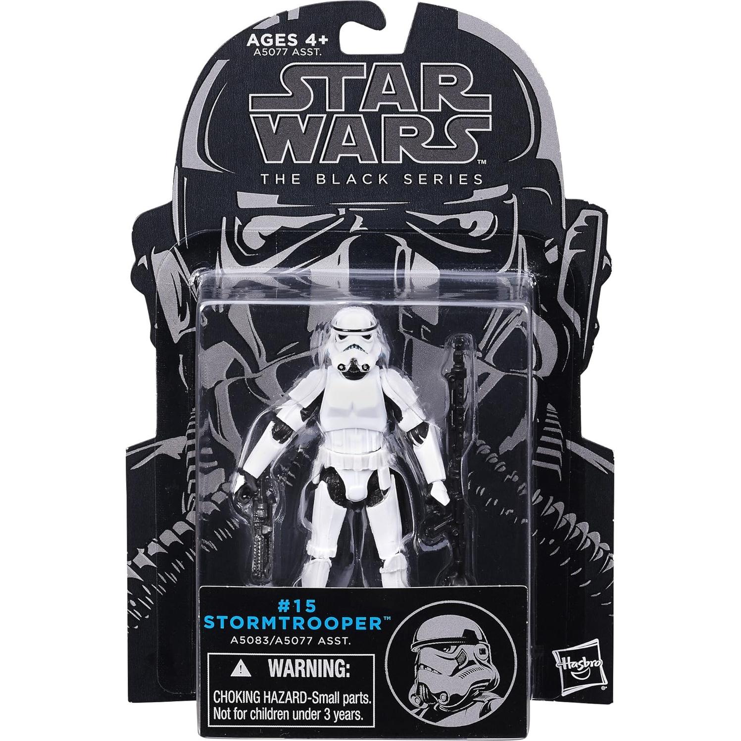 Figura Stormtrooper Star Wars 3.5 cm Hasbro con Bláster
