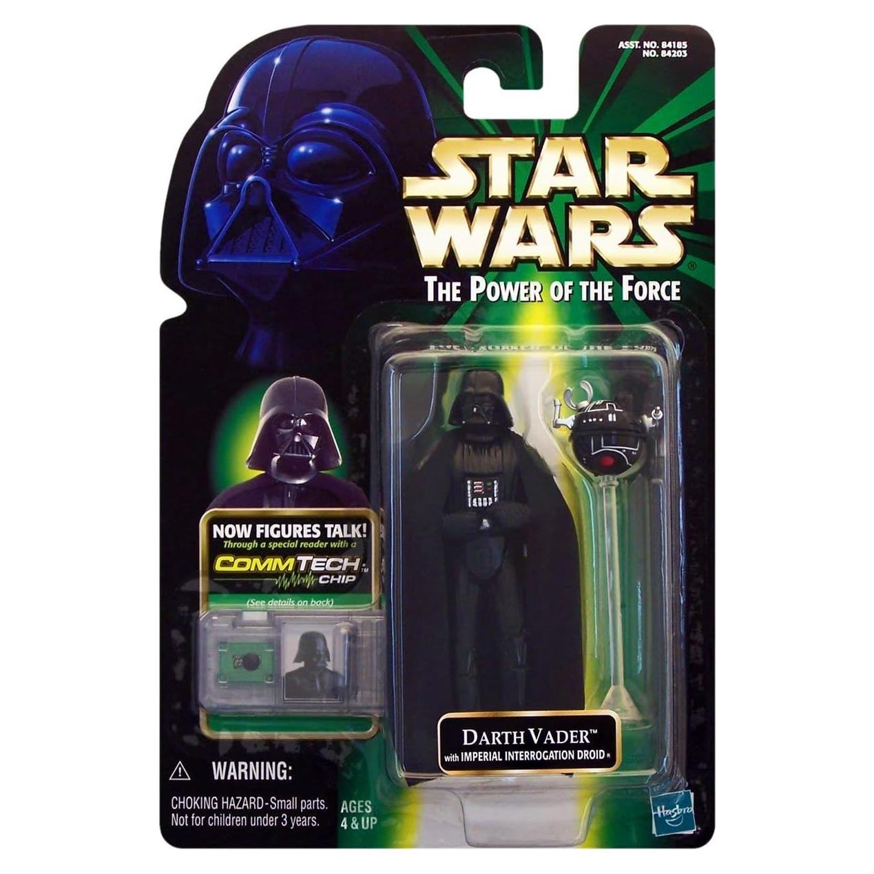 Figura Coleccionable Darth Vader con Droid Hasbro 1999