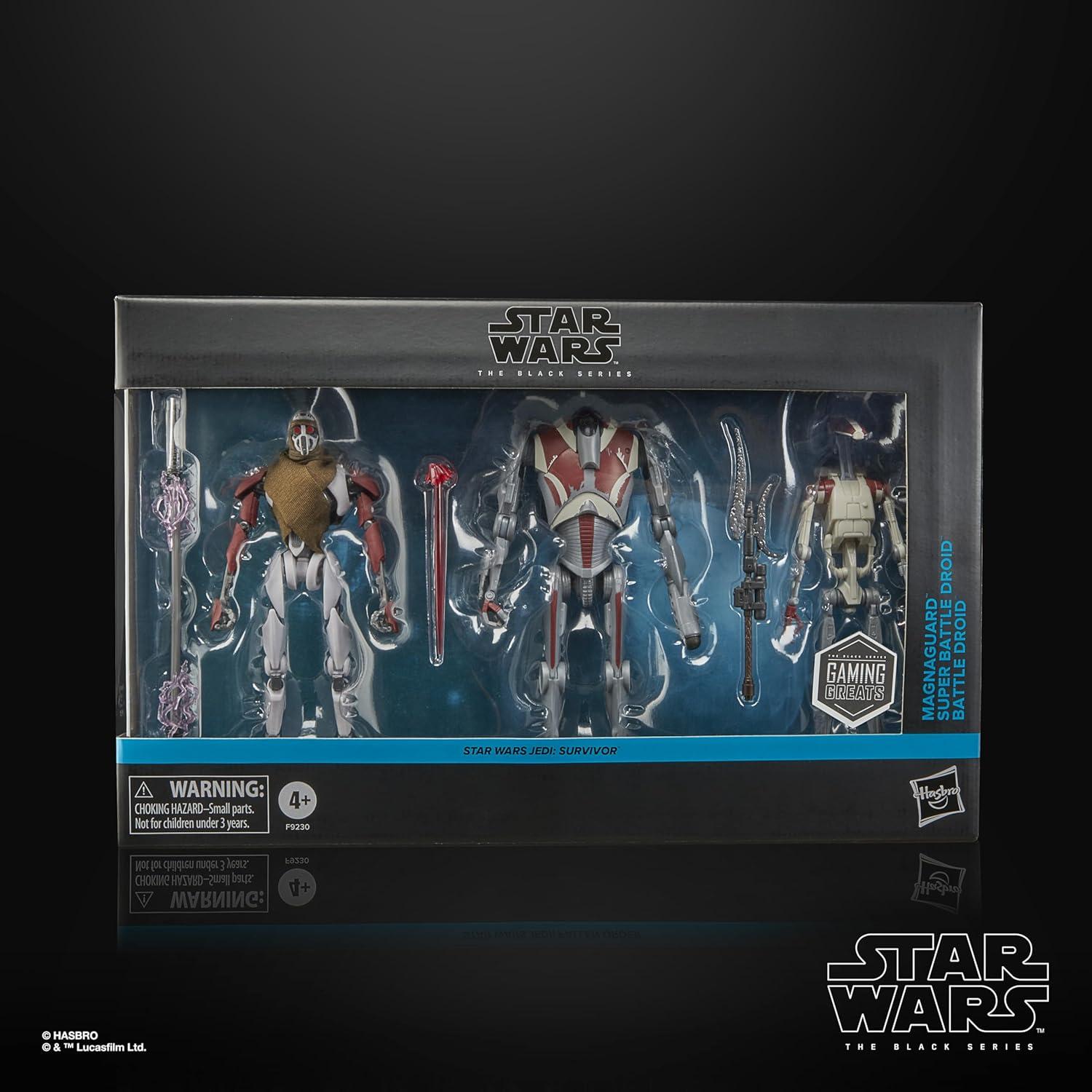 Figuras de Acción Star Wars La Serie Negra 3 Pack 15 cm