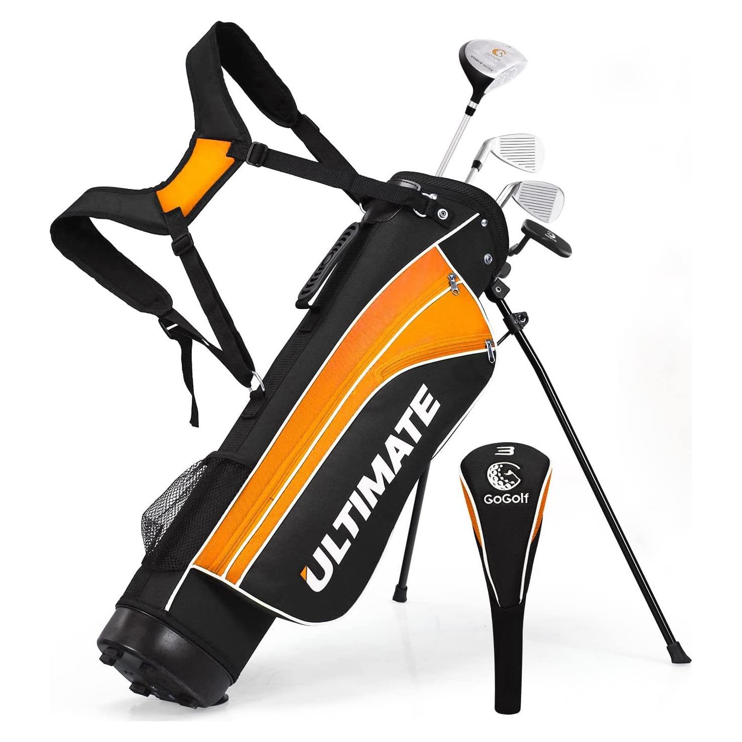 Set de Palos de Golf Junior OFFICEJOY para Niños 8-10 Años